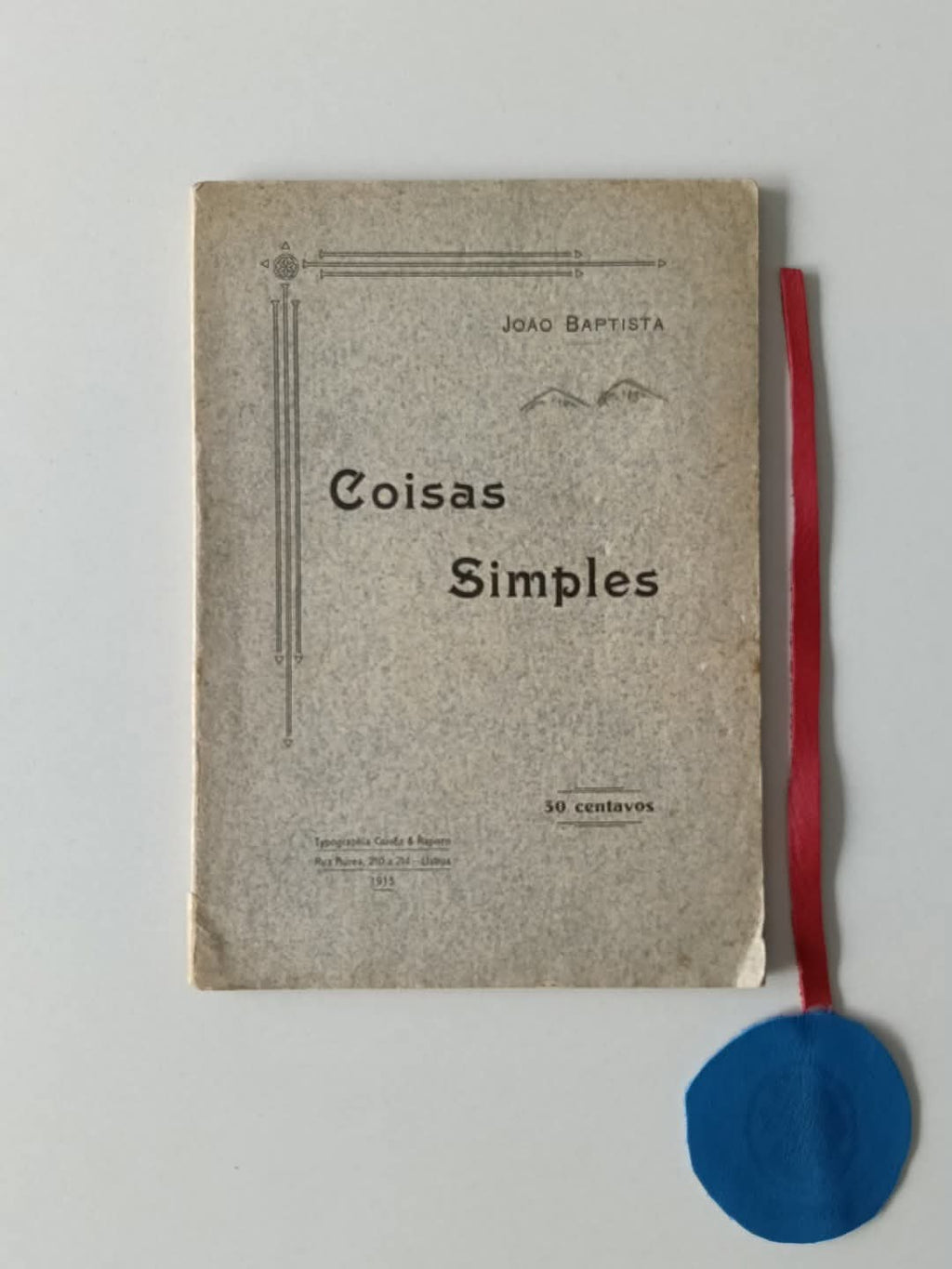 BAPTISTA (João). - COISAS SIMPLES
