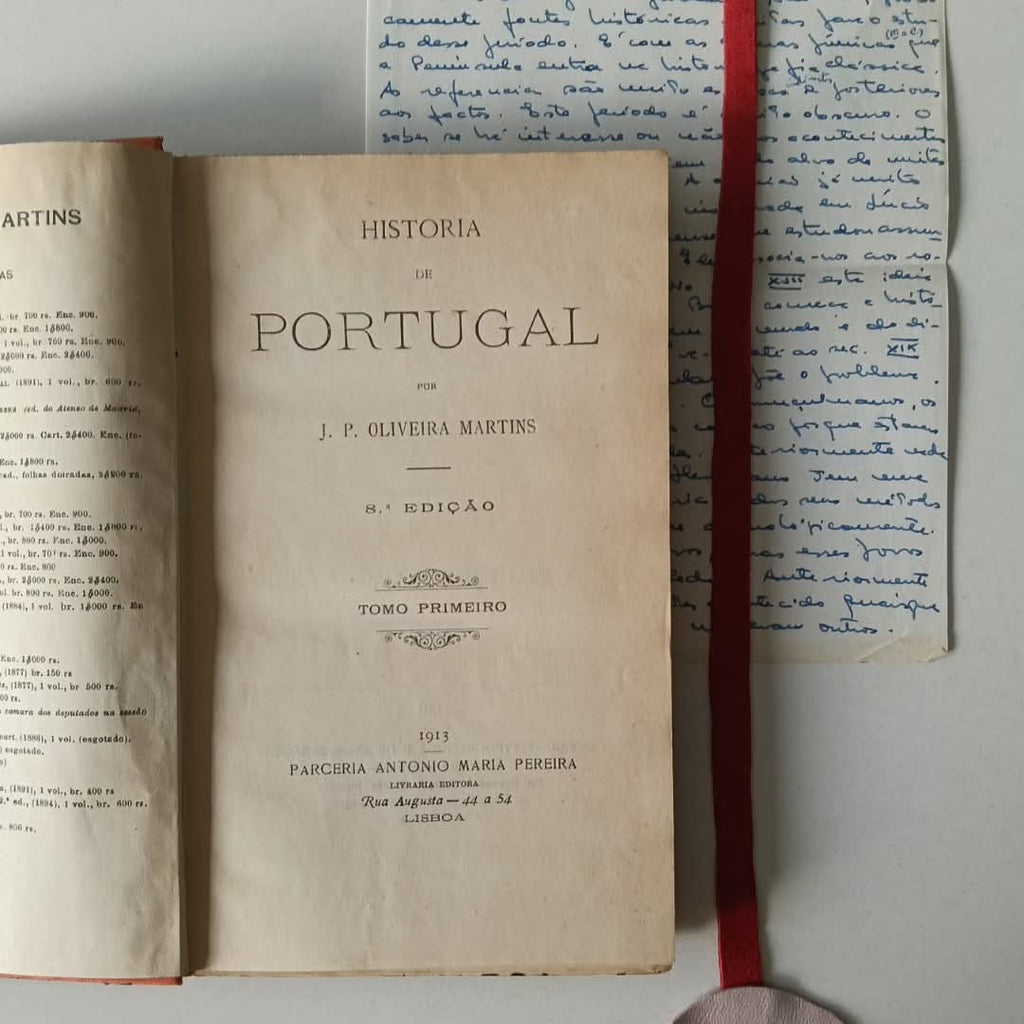 MARTINS (J. P. Oliveira). - HISTÓRIA DE PORTUGAL