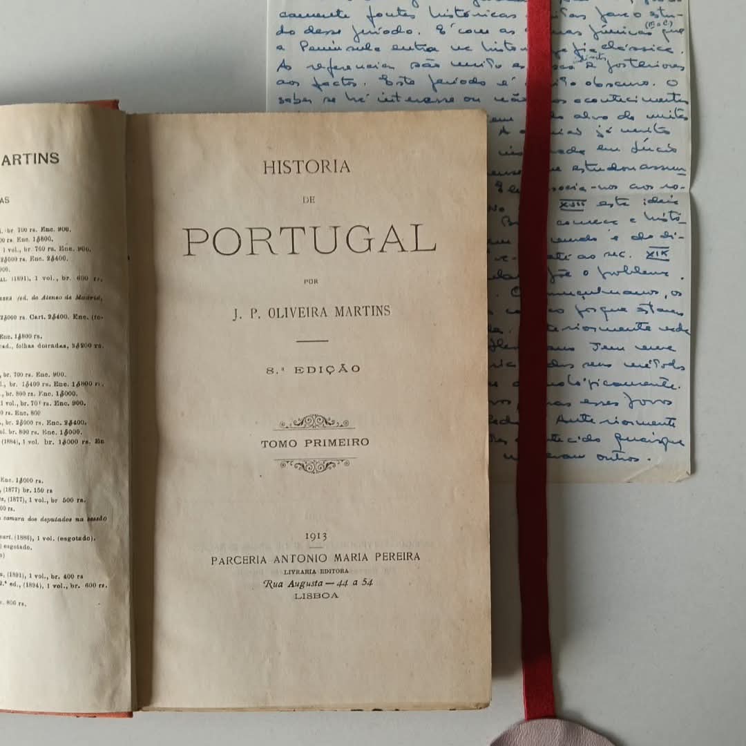 MARTINS (J. P. Oliveira). - HISTÓRIA DE PORTUGAL