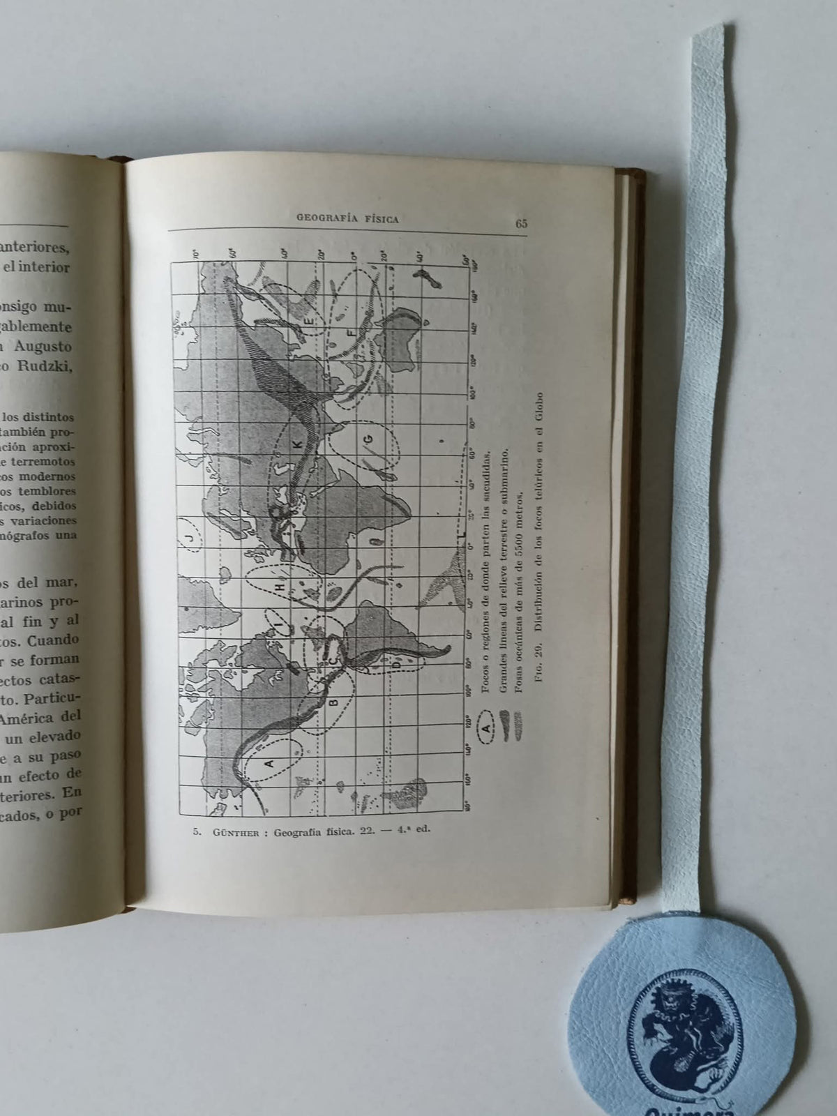 GÜNTHER (Siegmund). - GEOGRAFÍA FÍSICA