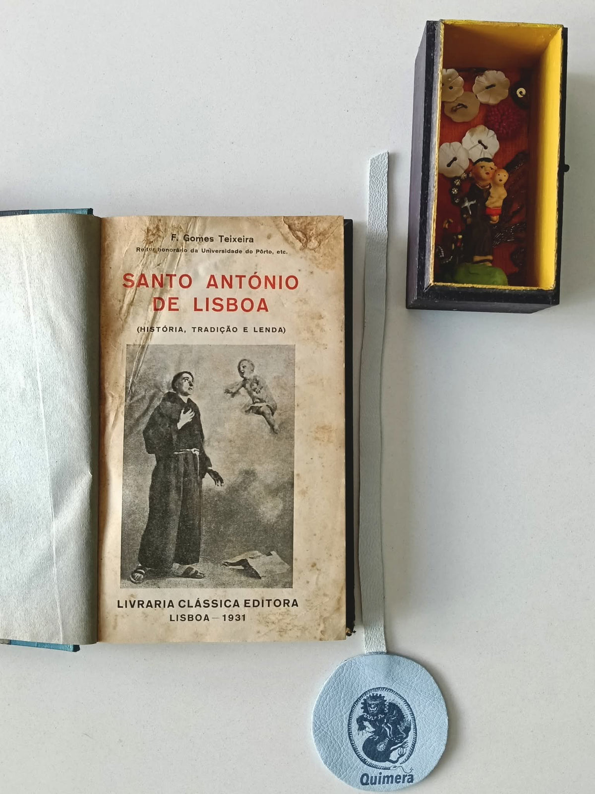 TEIXEIRA (F. Gomes). - SANTO ANTÓNIO DE LISBOA (História, tradição e lenda)