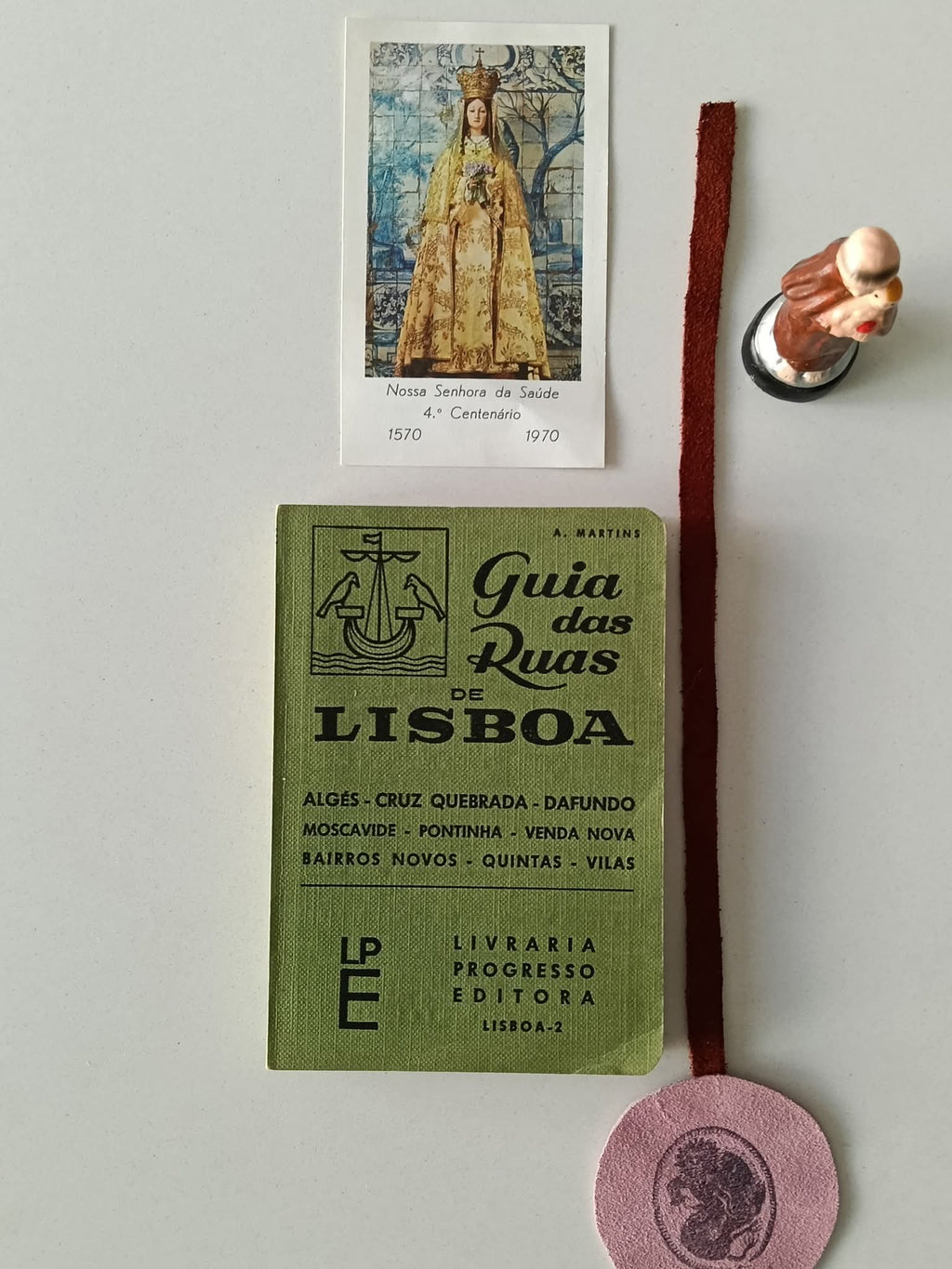 MARTINS (A.). - GUIA DAS RUAS DE LISBOA, Algés - Cruz Quebrada - Dafundo - Moscavide - Pontinha - Venda Nova - Bairros Novos - Quintas - Vilas