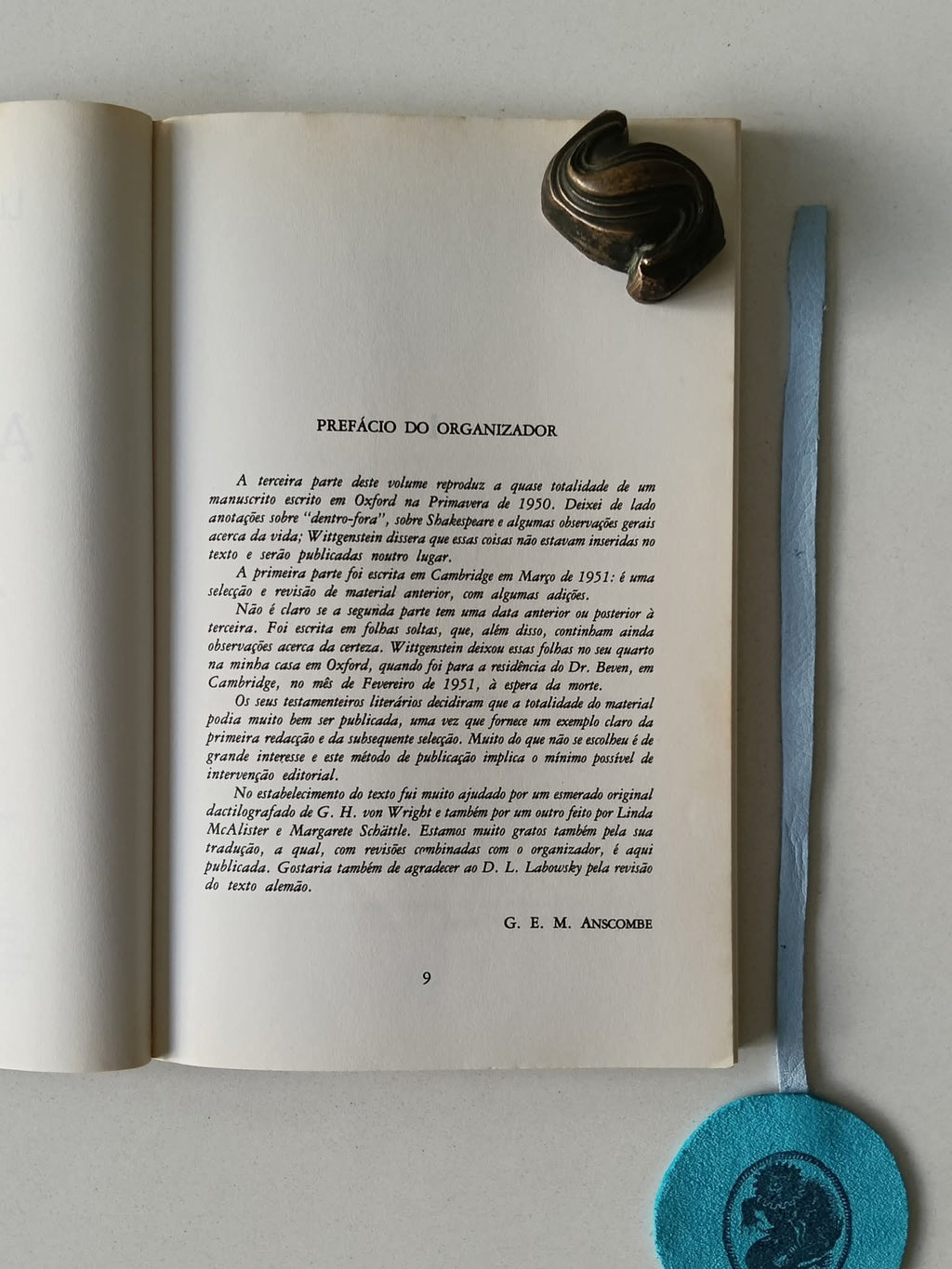 WITTGENSTEIN (Ludwig). - ANOTAÇÕES SOBRE AS CORES