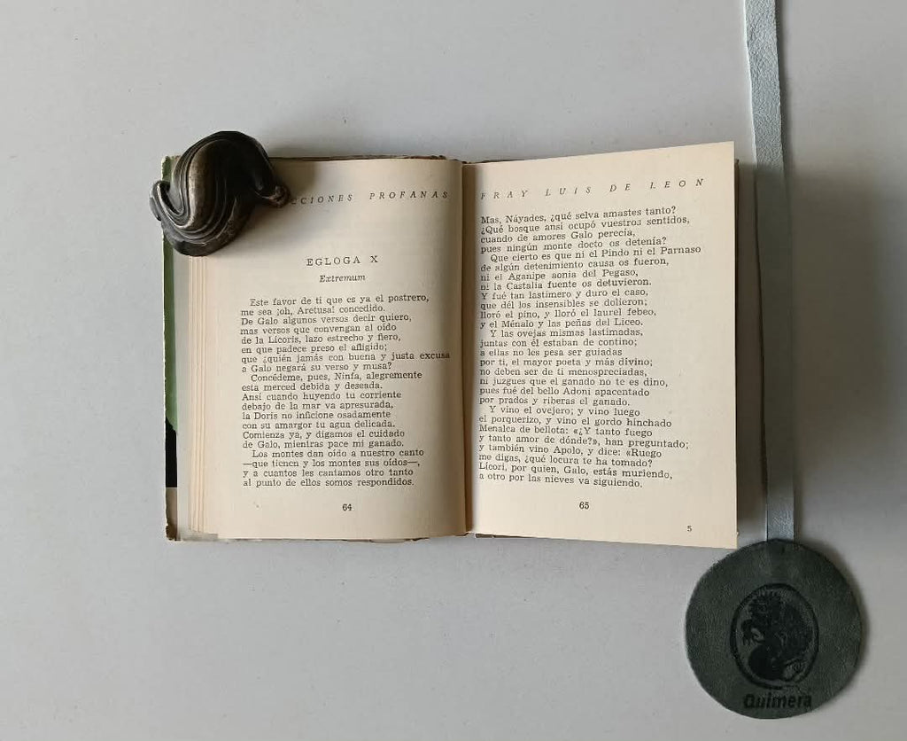 LEON (Fray Luis de). - POESIAS COMPLETAS II, Traduciones profanas