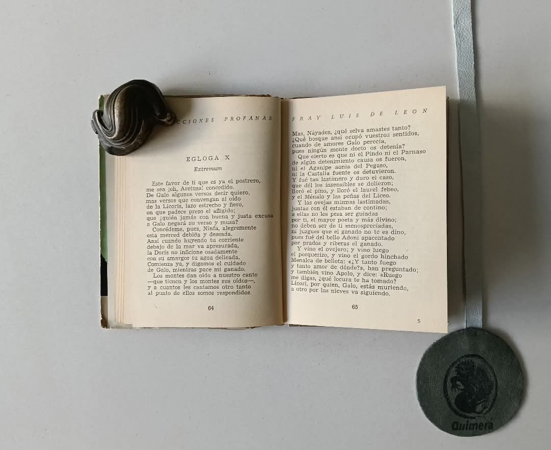 LEON (Fray Luis de). - POESIAS COMPLETAS II, Traduciones profanas