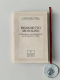 AA. VV. - BENEDETTO MUSOLINO: Il Mezzogiorno nel Risorgimento tra Rivoluzione e Utopia. Atti del convegno storico in Pizzo 15/16 novembre 1985