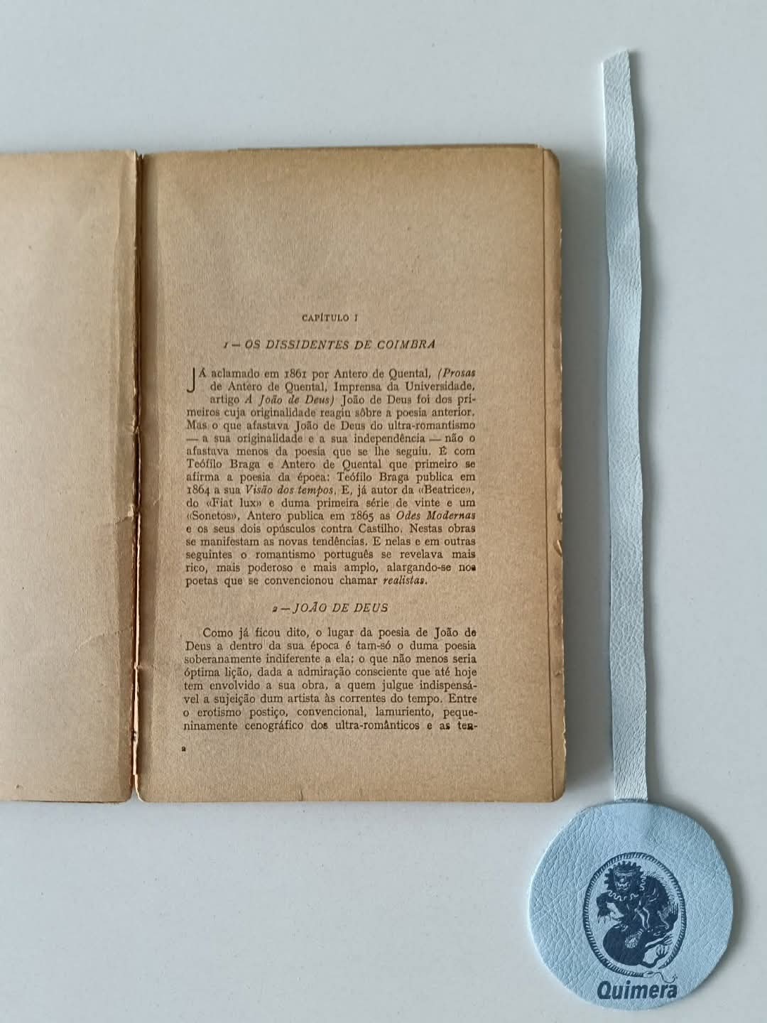 RÉGIO (José). - PEQUENA HISTÓRIA DA MODERNA POESIA PORTUGUESA