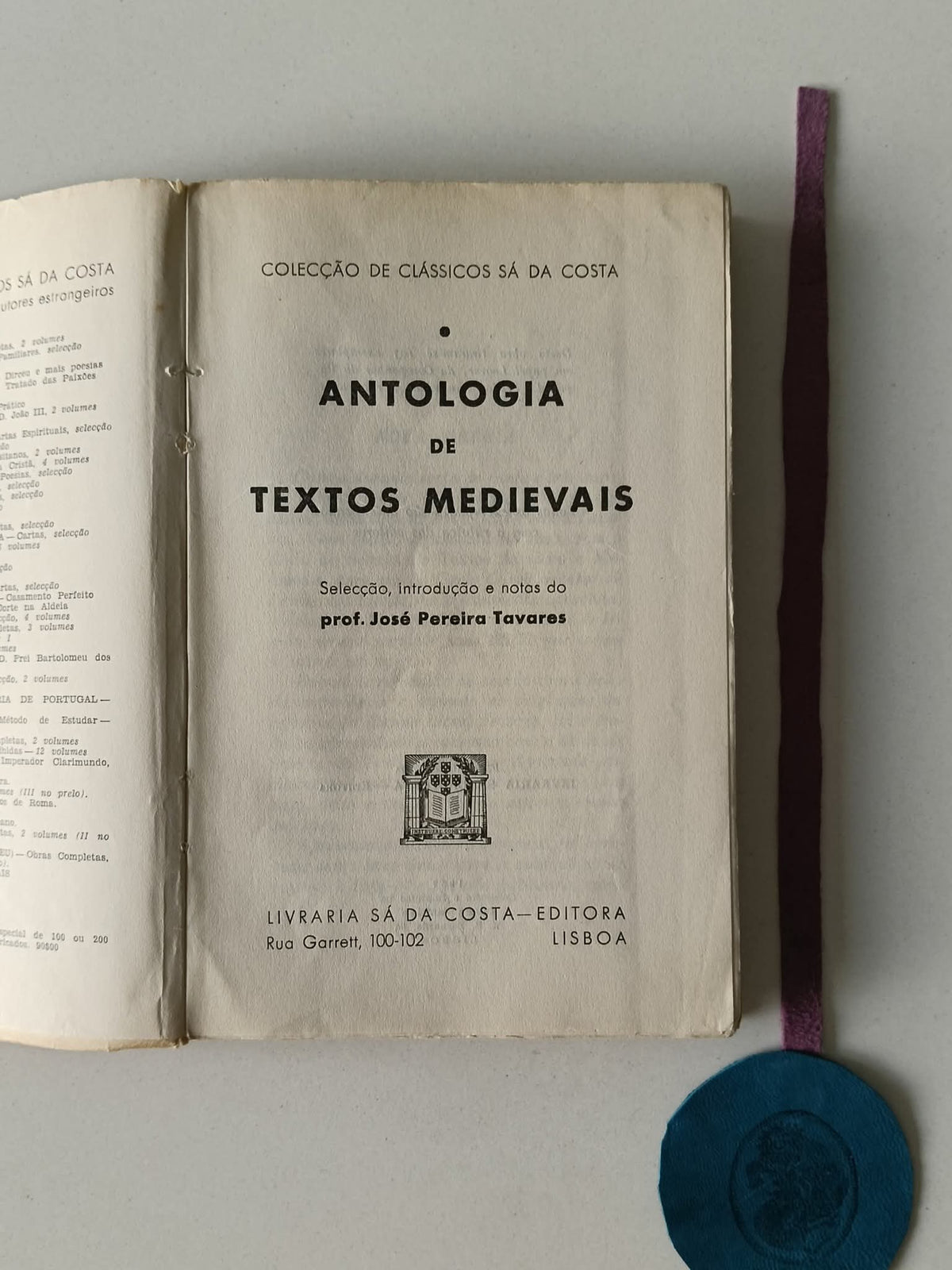 AA. VV. - ANTOLOGIA DE TEXTOS MEDIEVAIS