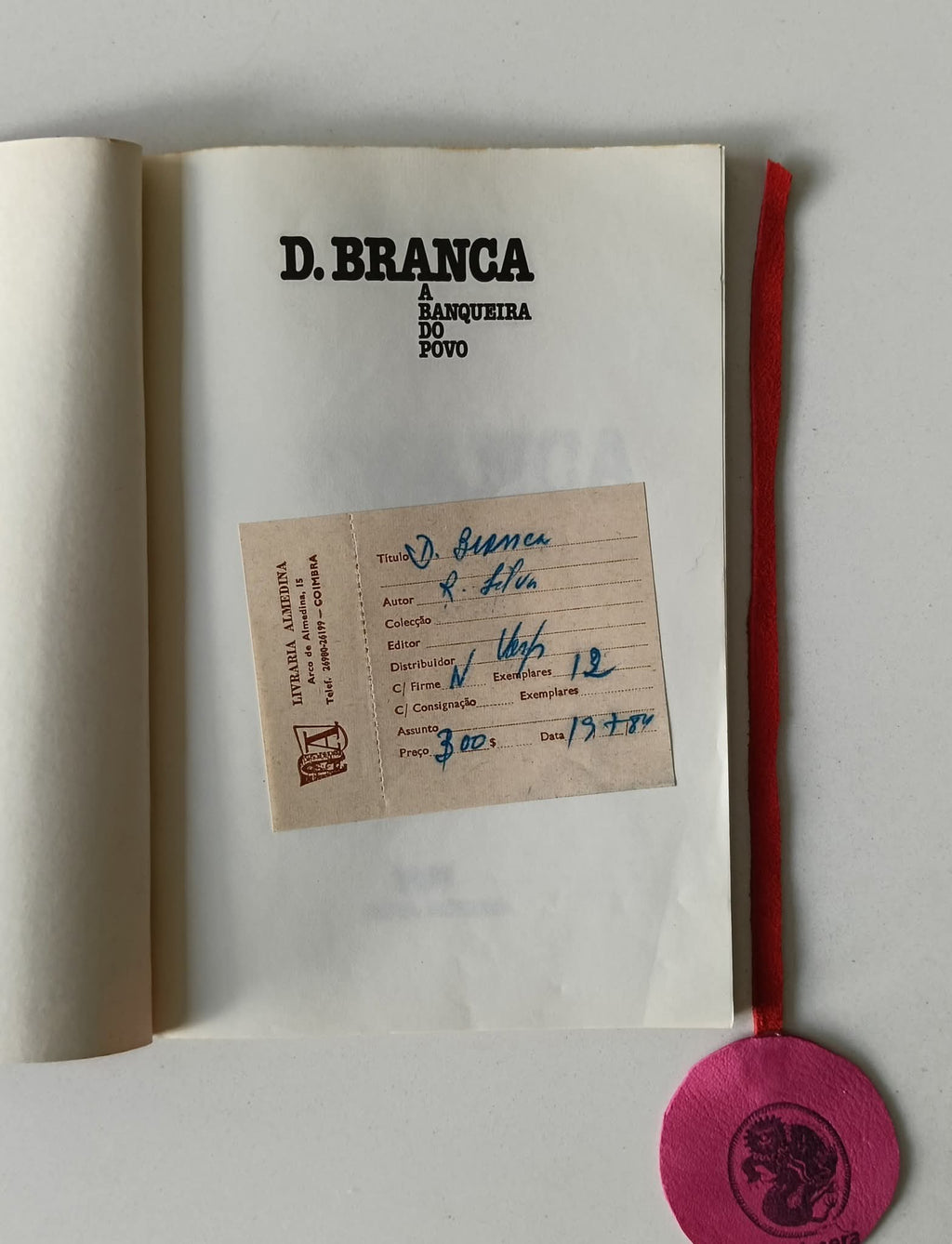 SILVA (Ricardo da). - A BANQUEIRA DO POVO