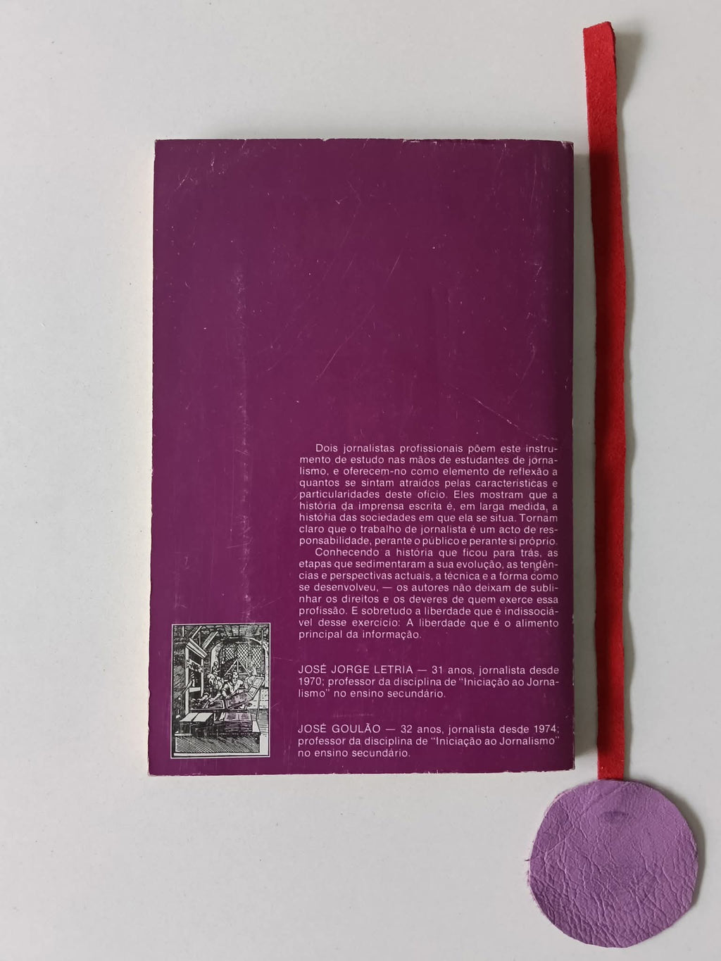 LETRIA (José Jorge) e GOULÃO (José). - NOÇÕES DE JORNALISMO: História e Técnica