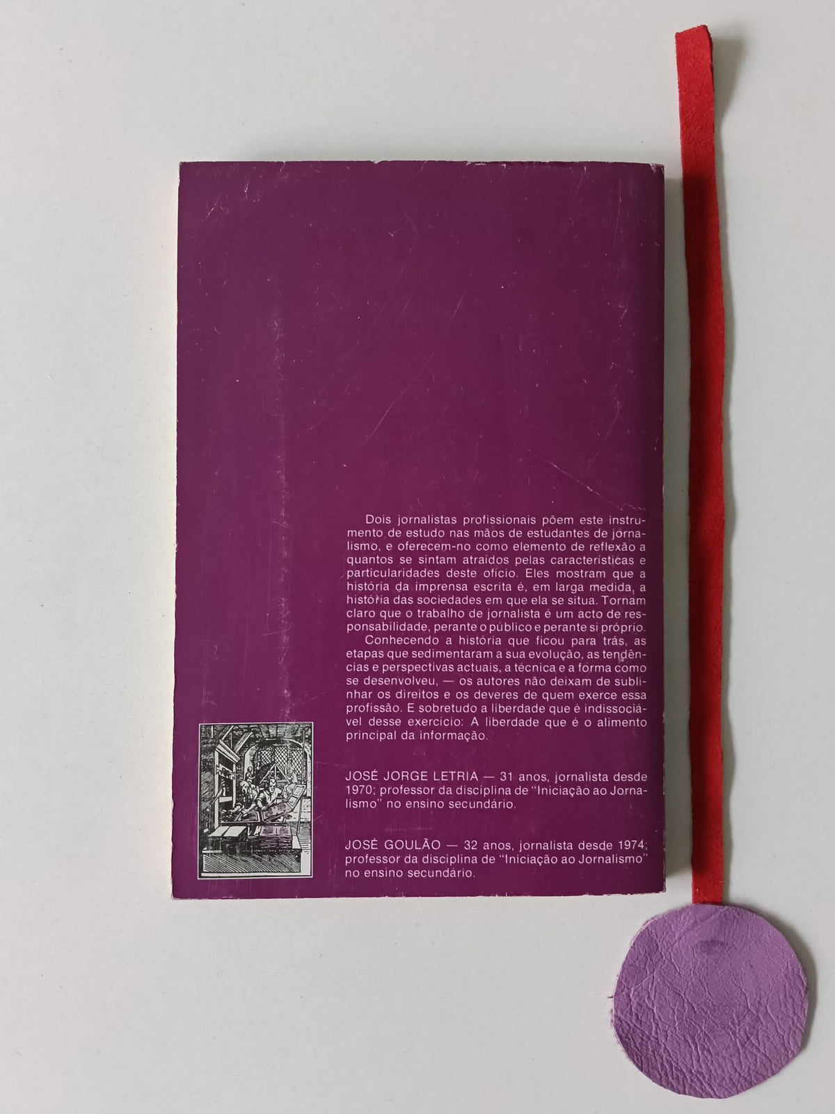 LETRIA (José Jorge) e GOULÃO (José). - NOÇÕES DE JORNALISMO: História e Técnica