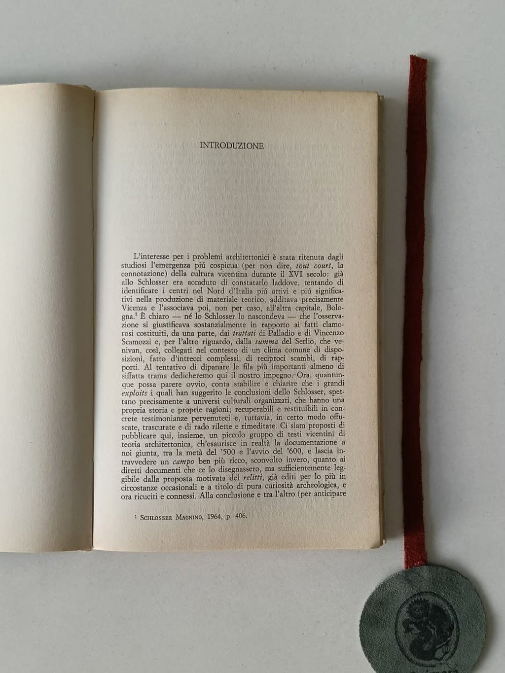 PUPPI (Lionello). - SCRITTORI VICENTINI D'ARCHITETTURA DEL SECOLO XVI (G. G. Trissino, O. Belli, V.Scamozzi, P. Gualdo)