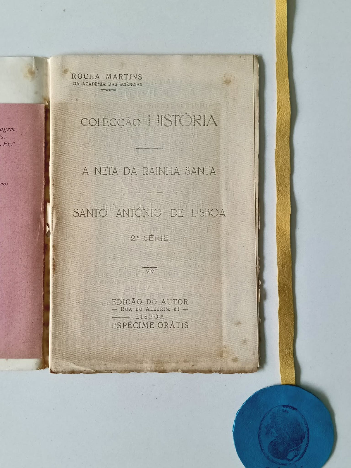 MARTINS (Rocha). - O SANGUE DE INÊS DE CASTRO
