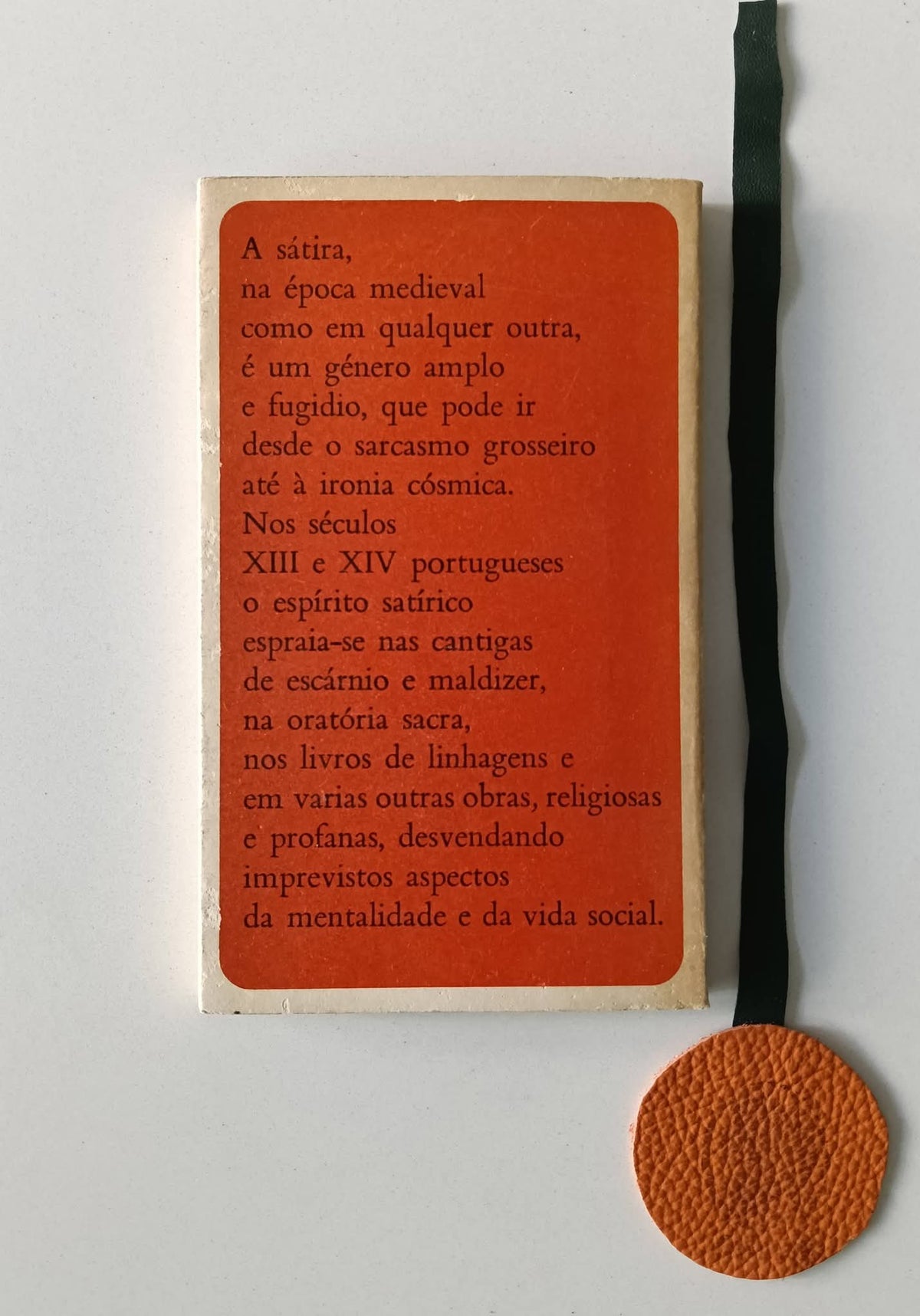 MARTINS (Mário). - A SÁTIRA NA LITERATURA MEDIEVAL PORTUGUESA (SÉCULOS XIII E XIV)