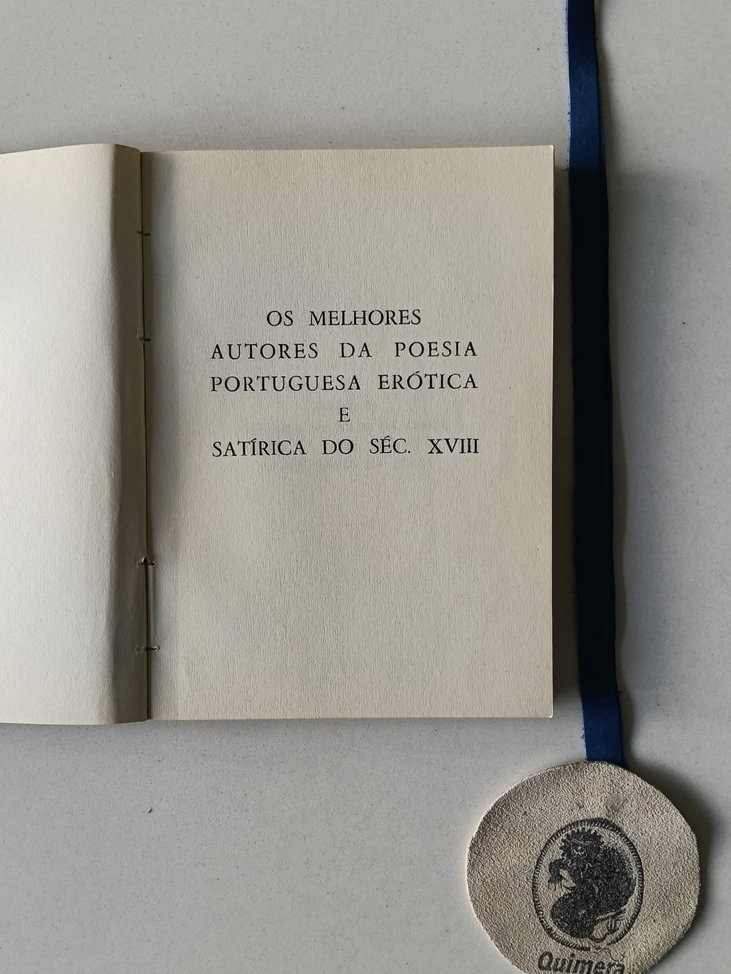 COSTA (António Péricles da) e COSTA (Isabel Maria da). - OS MELHORES AUTORES DA POESIA PORTUGUESA ERÓTICA E SATÍRICA DO SÉC. XVIII