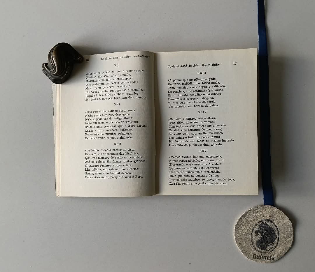 COSTA (António Péricles da) e COSTA (Isabel Maria da). - OS MELHORES AUTORES DA POESIA PORTUGUESA ERÓTICA E SATÍRICA DO SÉC. XVIII