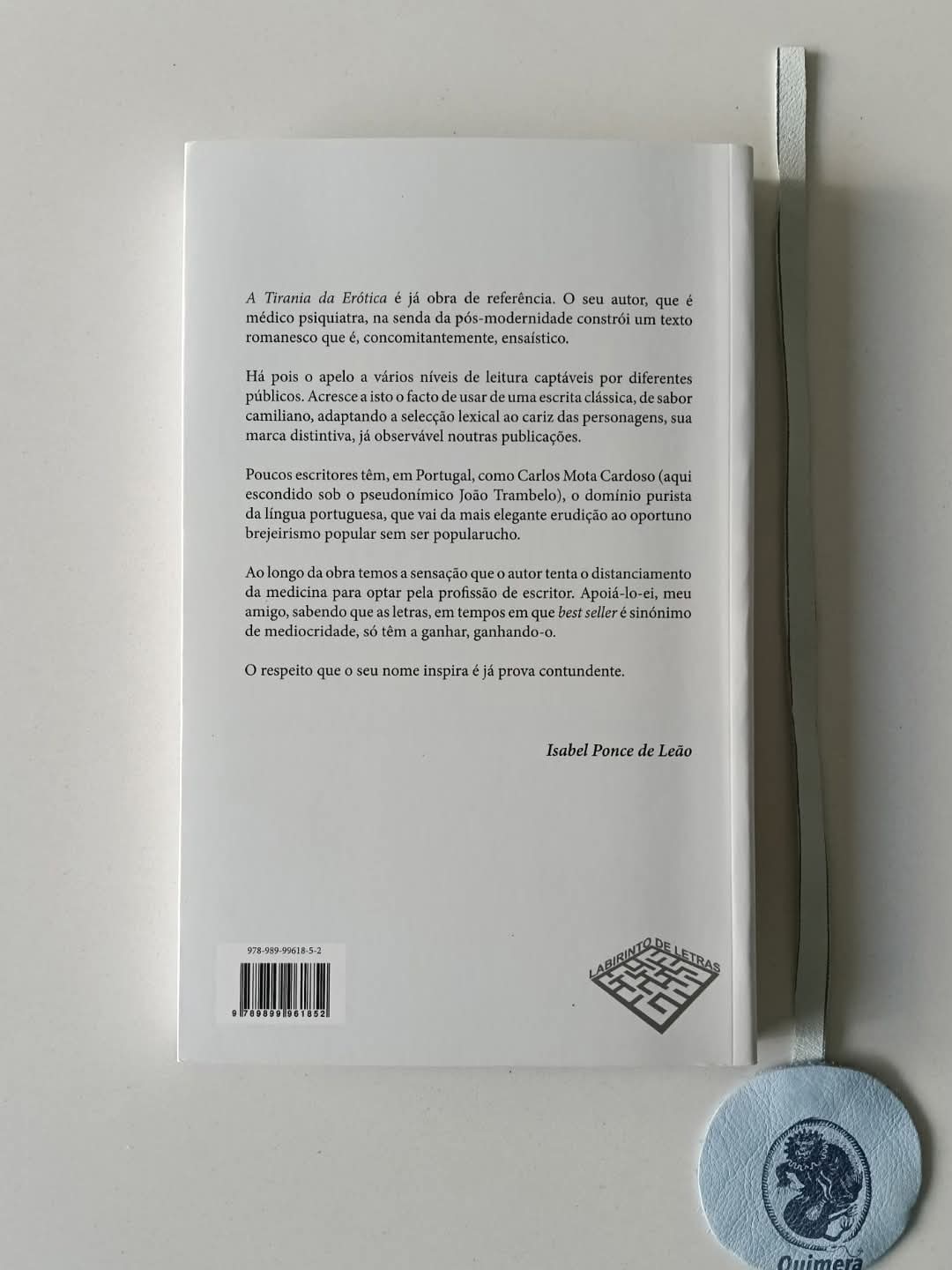 TRAMBELO (João) (pseud.). - A TIRANIA DA ERÓTICA.