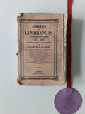 CASTILHO (Alexandre Magno de). - ALMANACH DE LEMBRANÇAS LUSO-BRASILEIRO PARA 1857