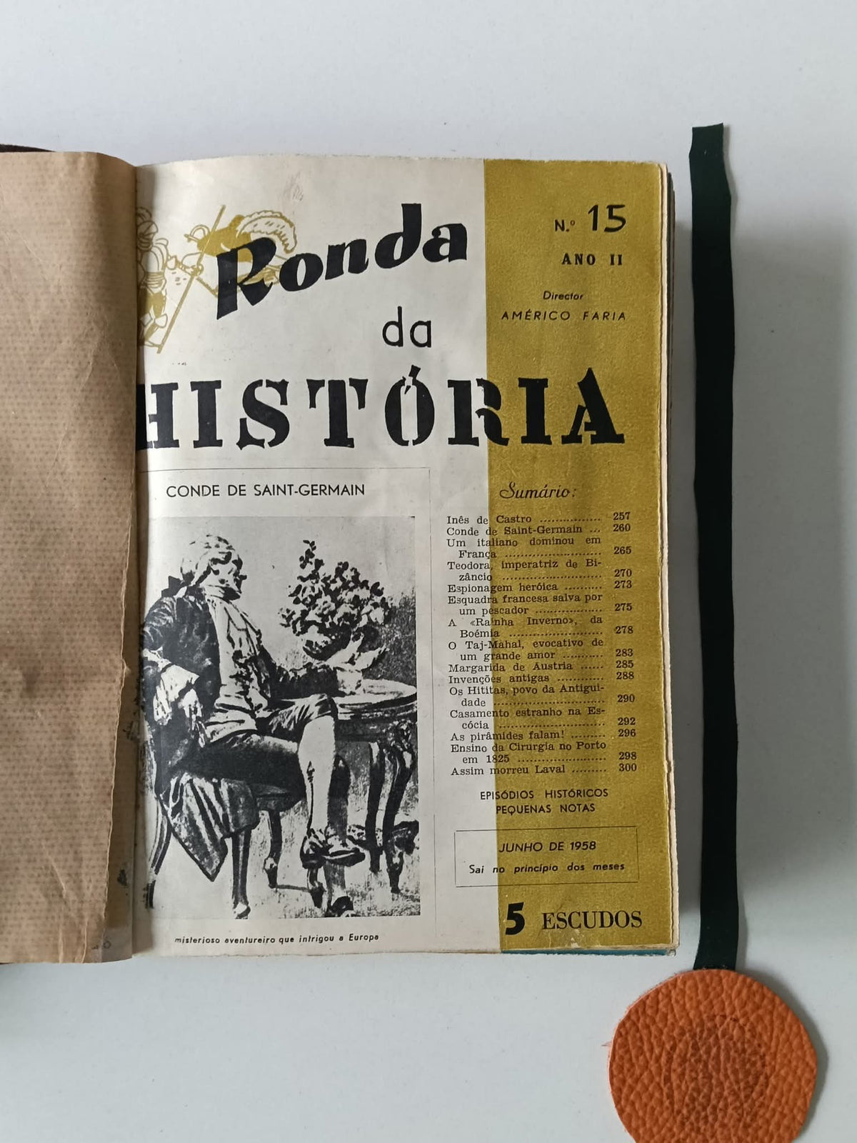 FARIA (Américo). - RONDA DA HISTÓRIA Nº 15 ao 28