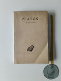 PLATON . - OEUVRES COMPLÈTES - Tome IX - 1re partie - Le Politique