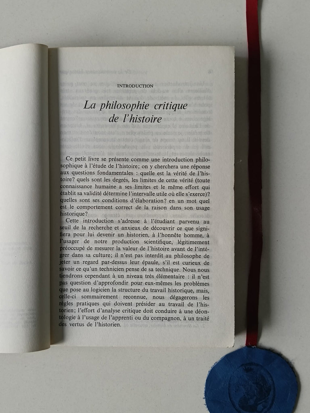 MARROU (Henri-Irénée). - DE LA CONNAISSANCE HISTORIQUE