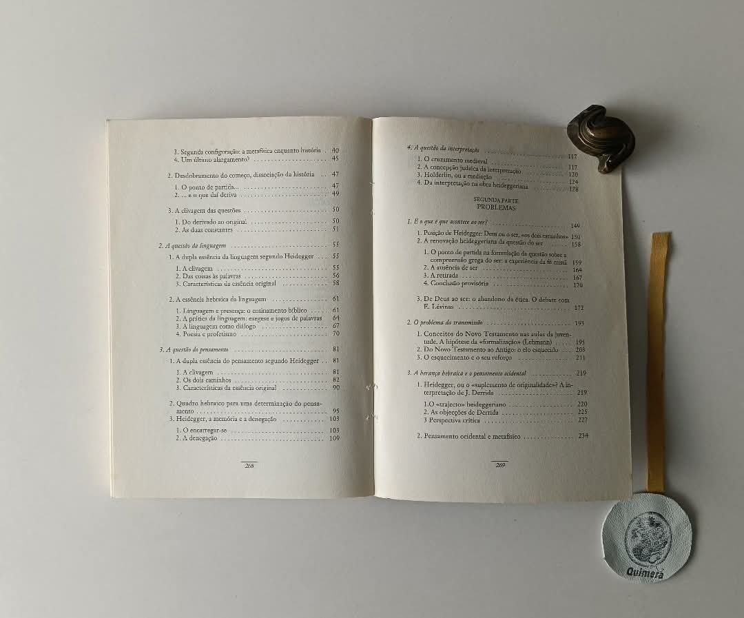 ZARADER (Marlène). - A DÍVIDA IMPENSADA - Heidegger e a herança hebraica