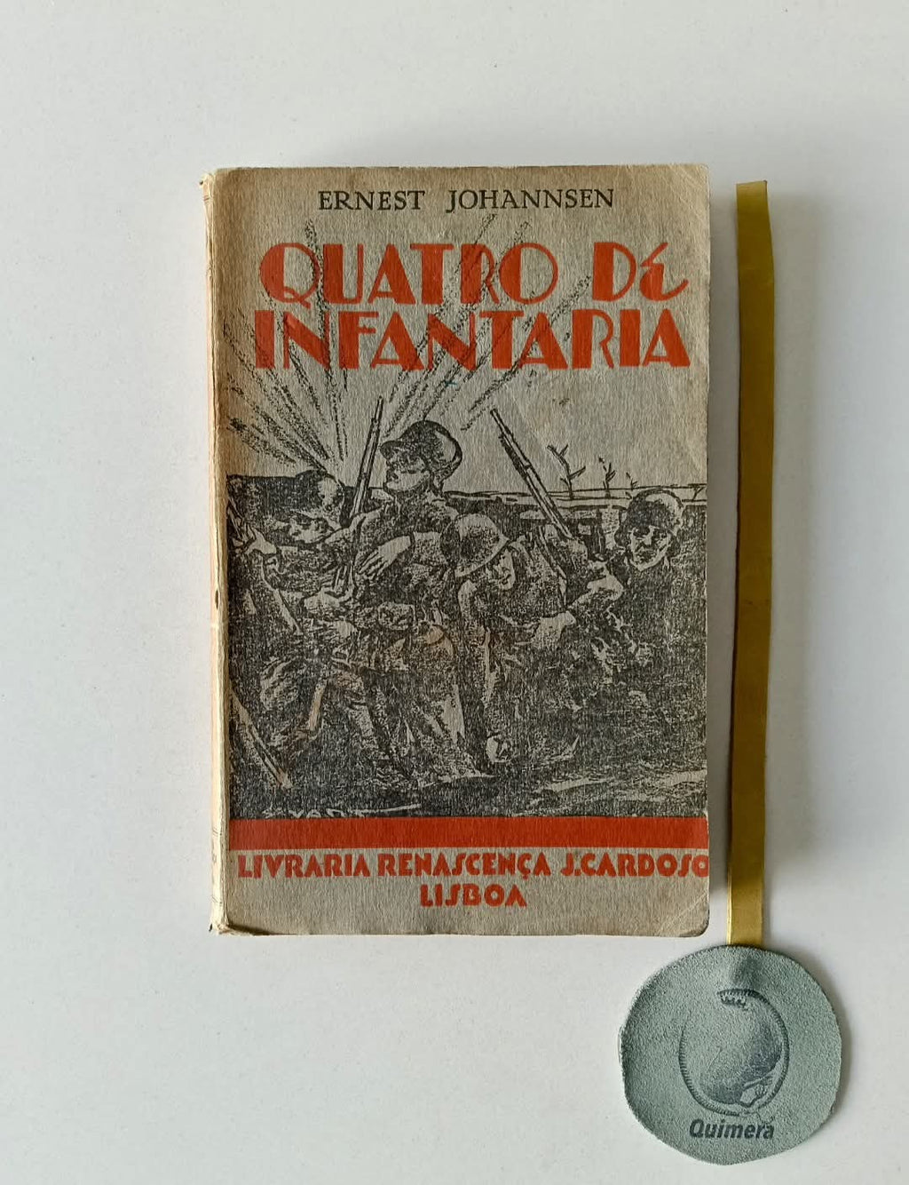 JOHANNSEN (Ernest). - QUATRO DE INFANTARIA, Frente Ocidental- 1918