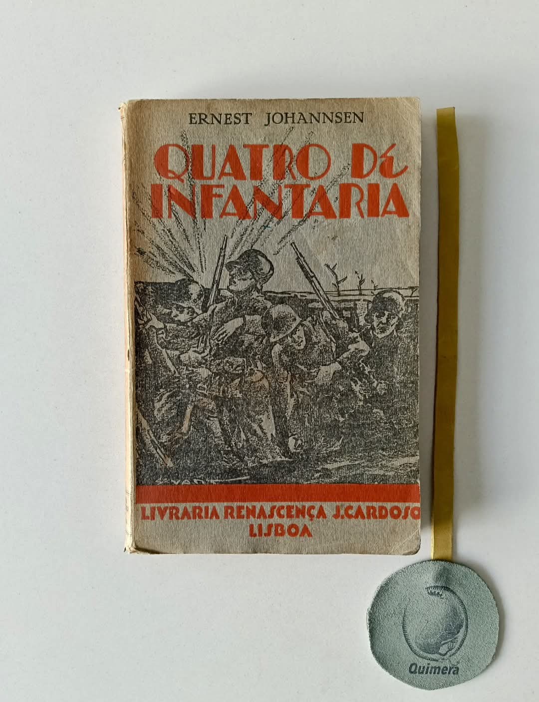 JOHANNSEN (Ernest). - QUATRO DE INFANTARIA, Frente Ocidental- 1918