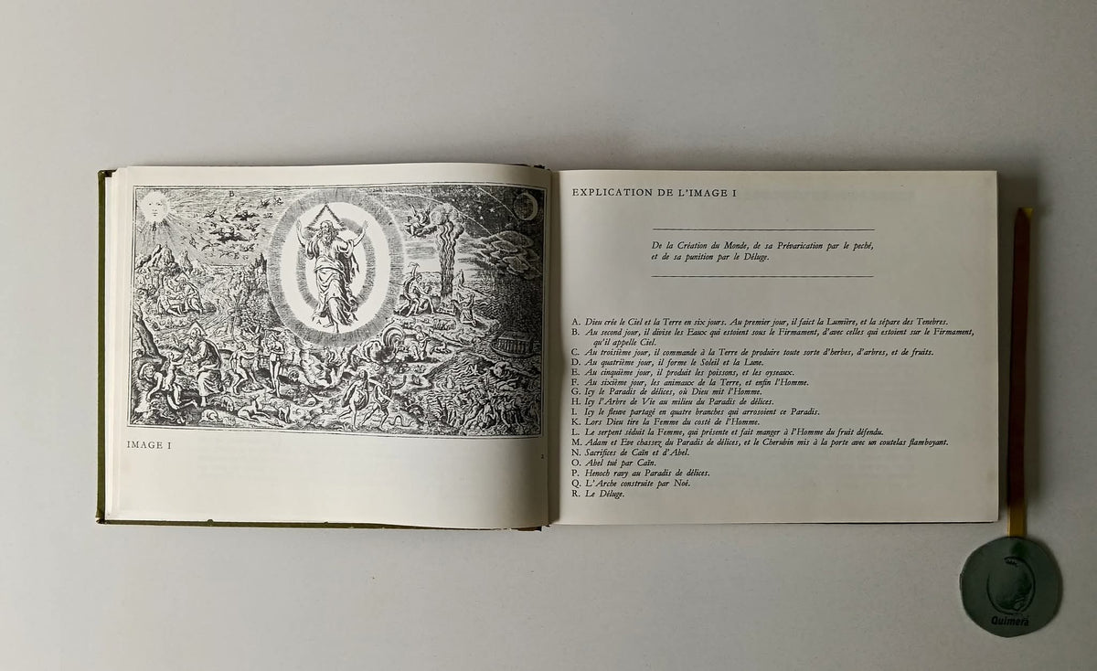 GIRARD (R. Père Antoine) e DARCHE (J.). - LA BIBLE, en 503 scènes gravées, 68 pointes sèches du XVIIe siècle. Dédiée à la Reyne Mère