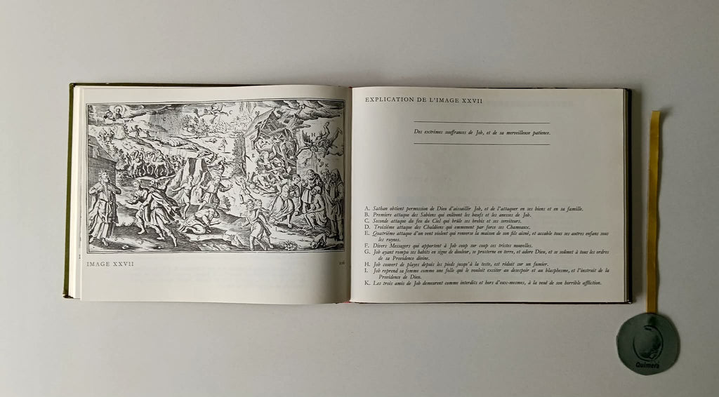GIRARD (R. Père Antoine) e DARCHE (J.). - LA BIBLE, en 503 scènes gravées, 68 pointes sèches du XVIIe siècle. Dédiée à la Reyne Mère