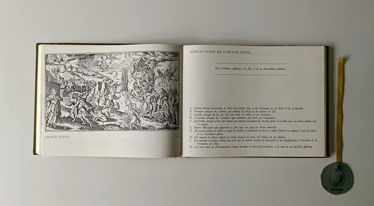 GIRARD (R. Père Antoine) e DARCHE (J.). - LA BIBLE, en 503 scènes gravées, 68 pointes sèches du XVIIe siècle. Dédiée à la Reyne Mère