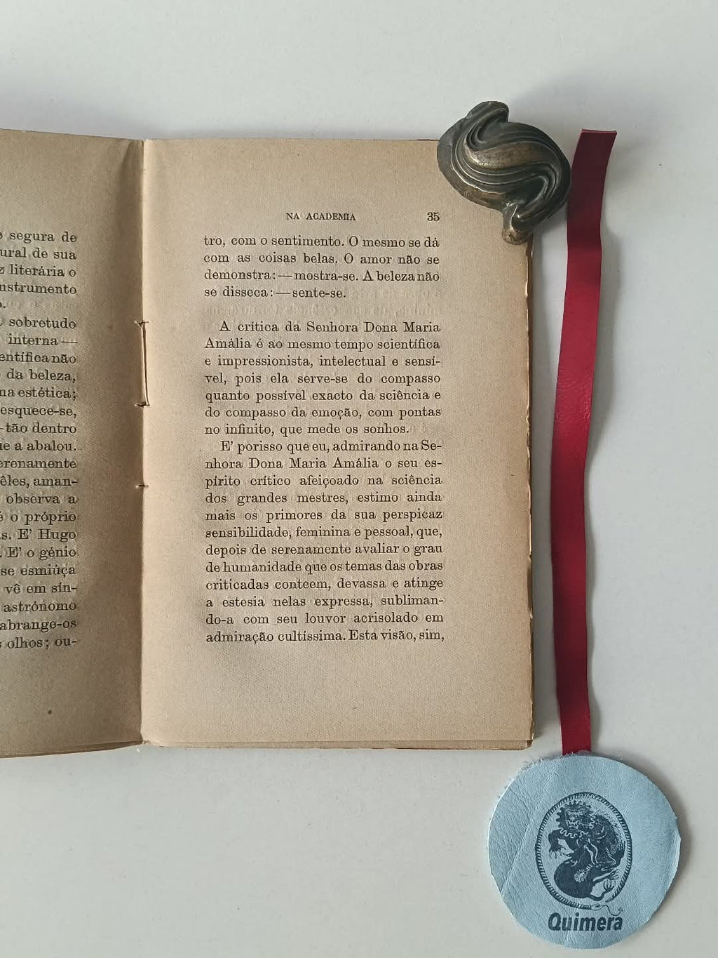 FIGUEIREDO (Antero de). - MARIA AMÁLIA VAZ DE CARVALHO: Discurso Pronunciado na Sessão Solene Realizada na Academia de Sciências de Lisboa, na Noite de 17 de Março de 1918