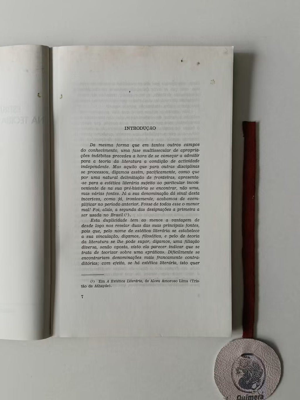 MONTEIRO (Adolfo Casais). - ESTRUTURA E AUTENCIDADE NA TEORIA E NA CRÍTICA LITERÁRIAS