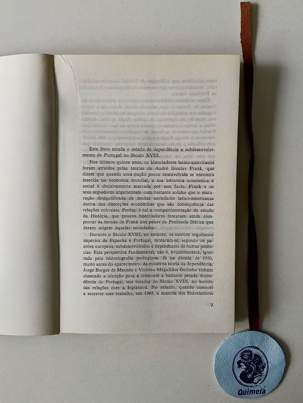 SCHNEIDER (Susan). - O MARQUÊS DE POMBAL E O VINHO DO PORTO: Dependência e subdesenvolvimento em Portugal no século XVIII