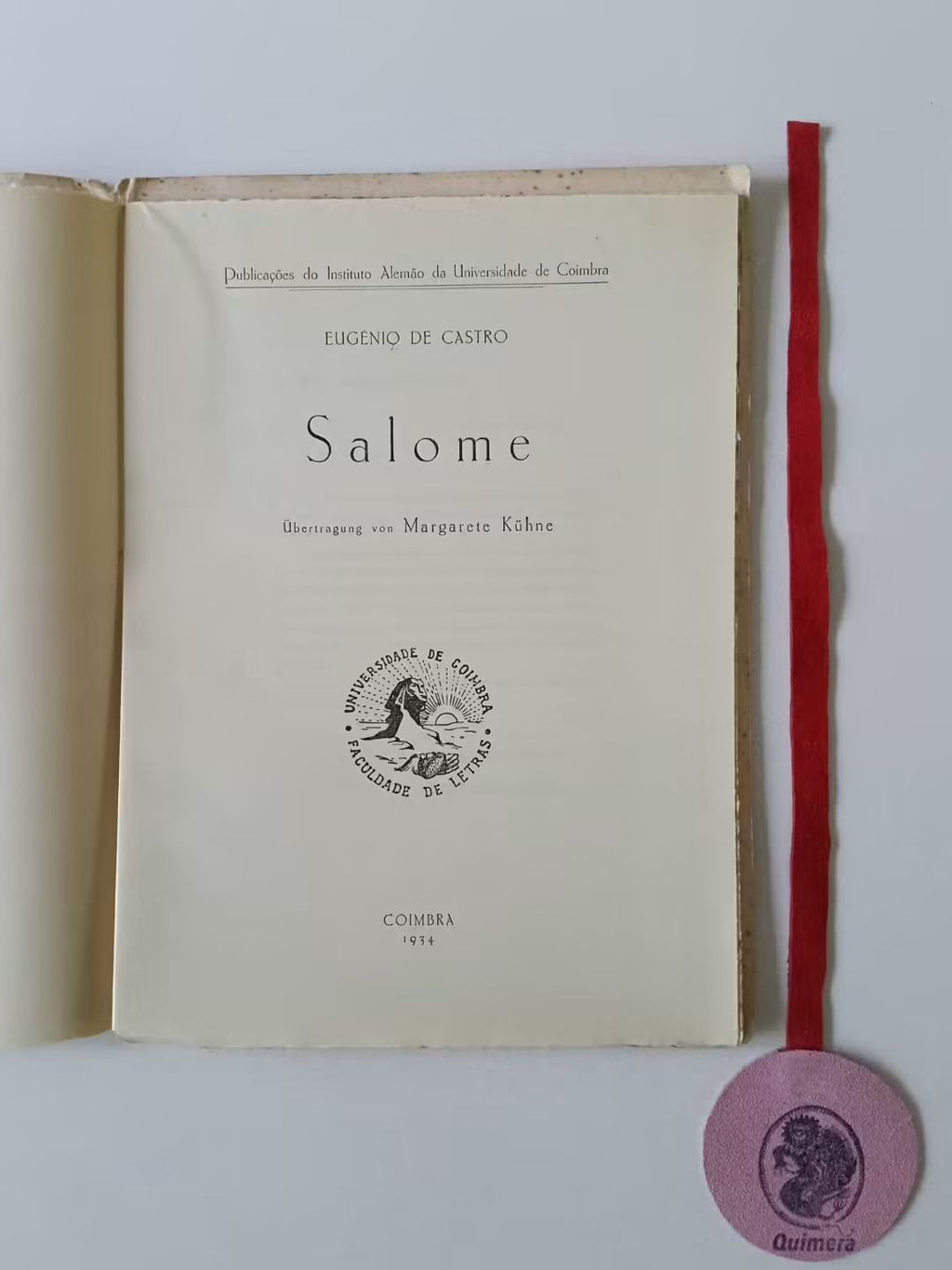 CASTRO (Eugénio de). - SALOME