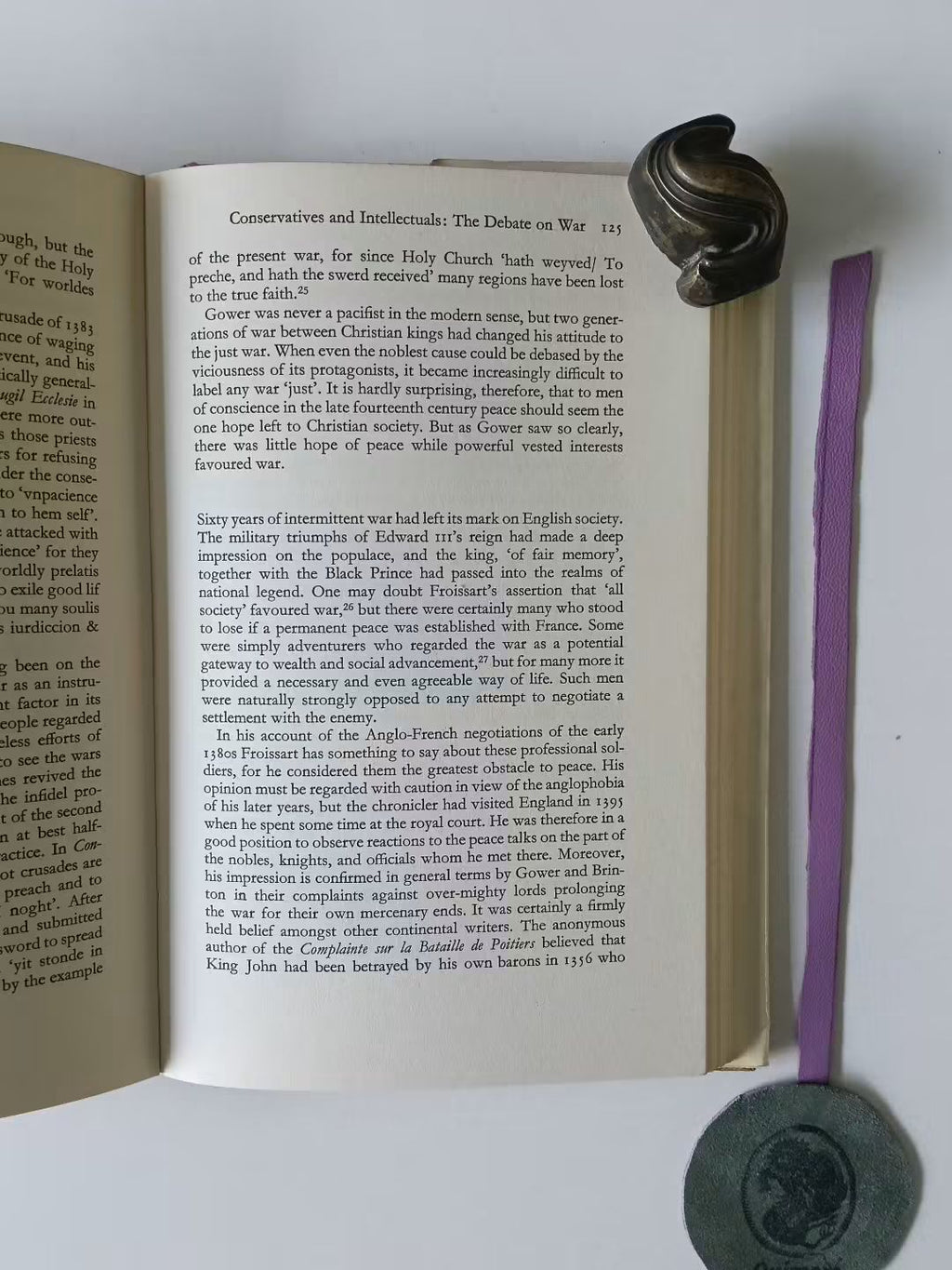 BARNIE (John). - WAR IN MEDIEVAL SOCIETY: Social Values and the Hundred Years War 1337-99