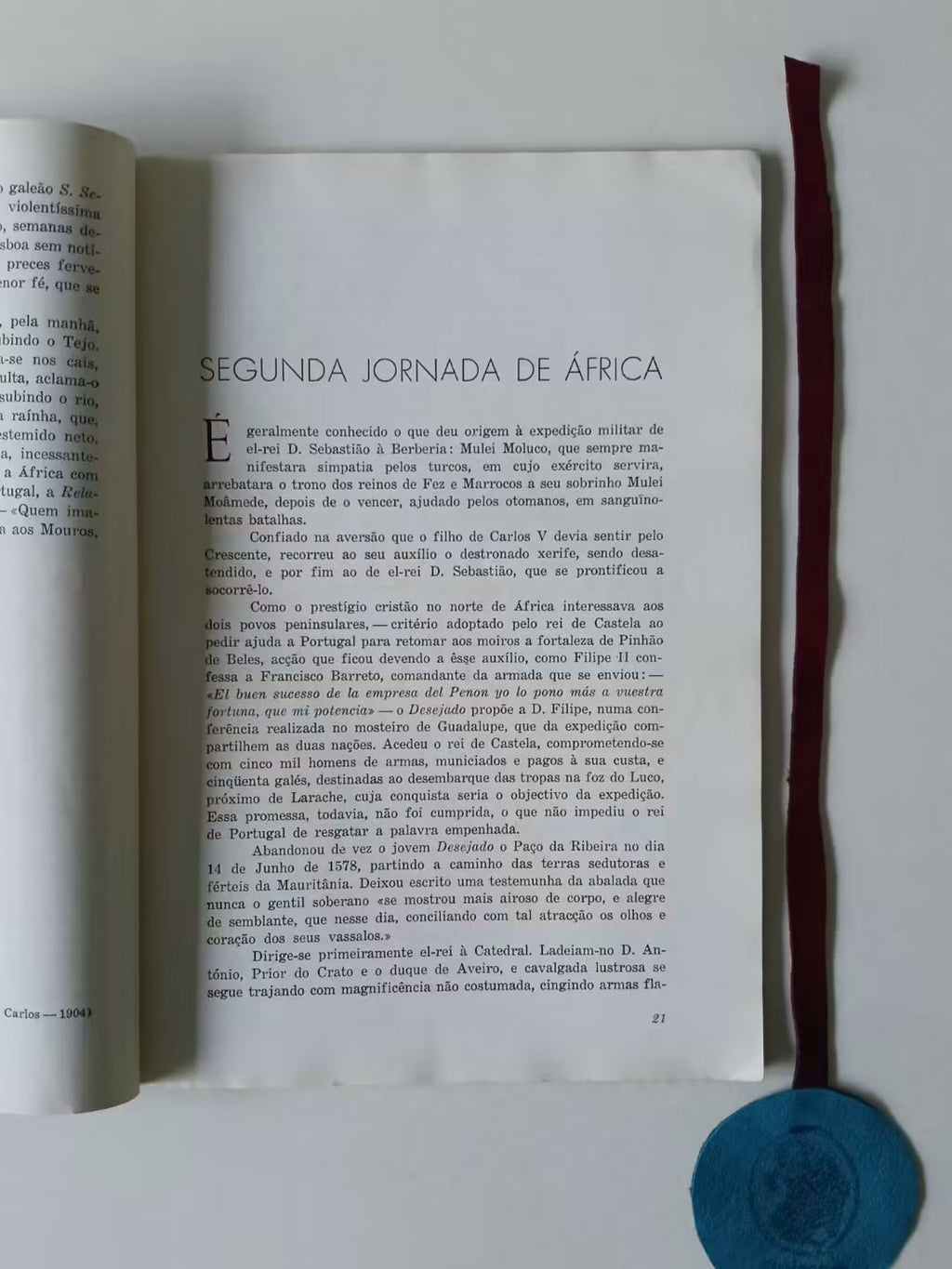 RAMALHO (M. Costa). - O DESEJADO II PARTE, Guia de Portugal Artístico XI vol