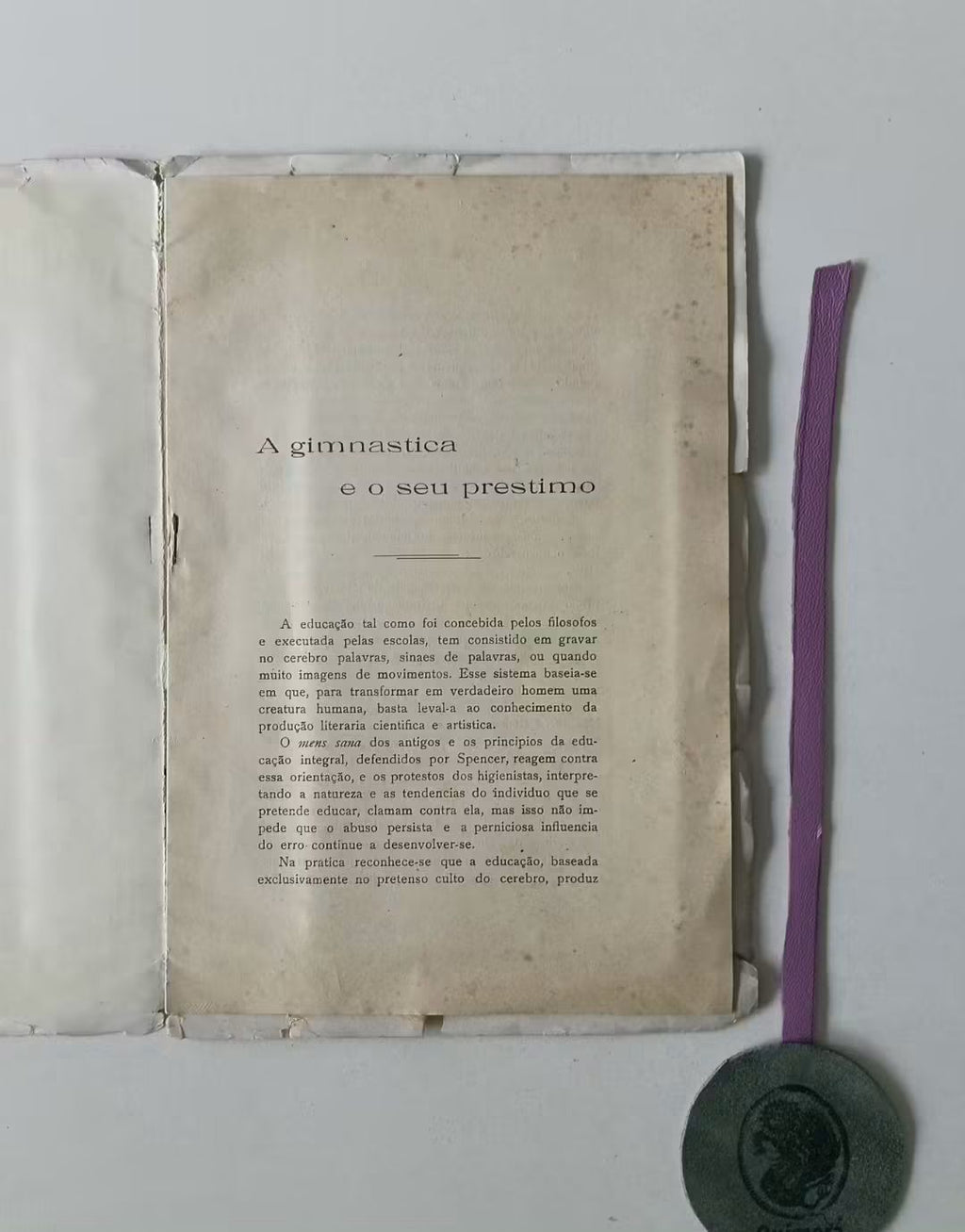 GONÇALVES (Carlos D'Almeida). - GYMNASTICA DE QUARTO - Plastica e hygienica, para homens, senhoras e creanças