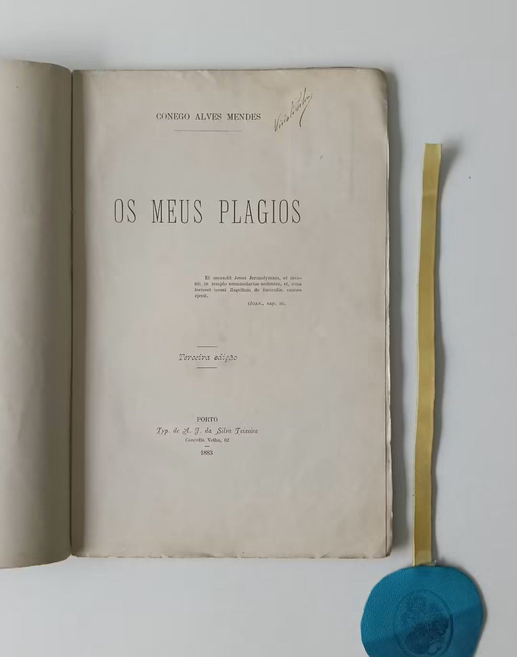 MENDES (Conego Alves). - OS MEUS PLAGIOS