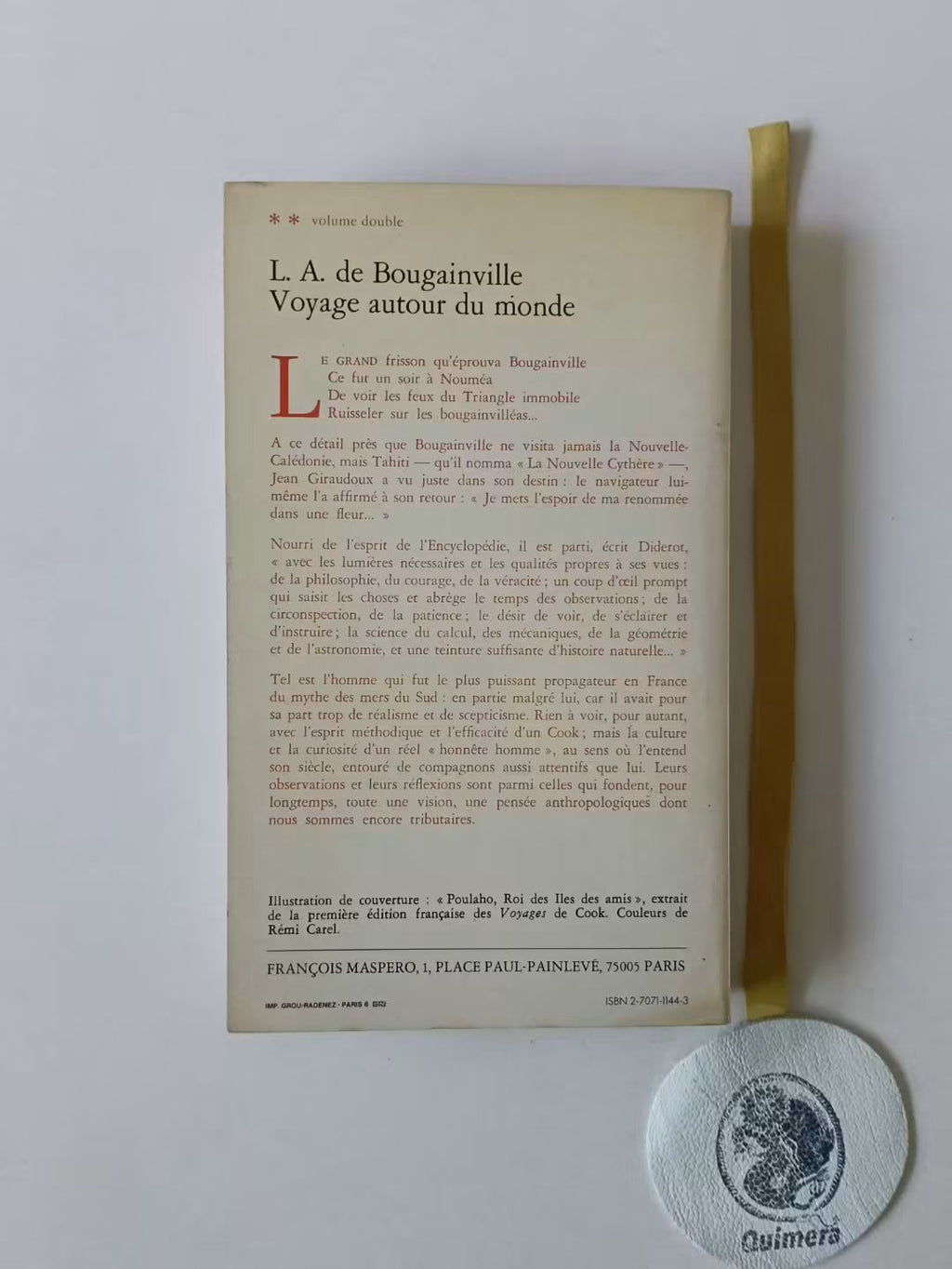 BOUGAINVILLE (L. A.). - VOYAGE AUTOUR DU MONDE, par la frégate la Boudeuse et la flûte l'Étoile