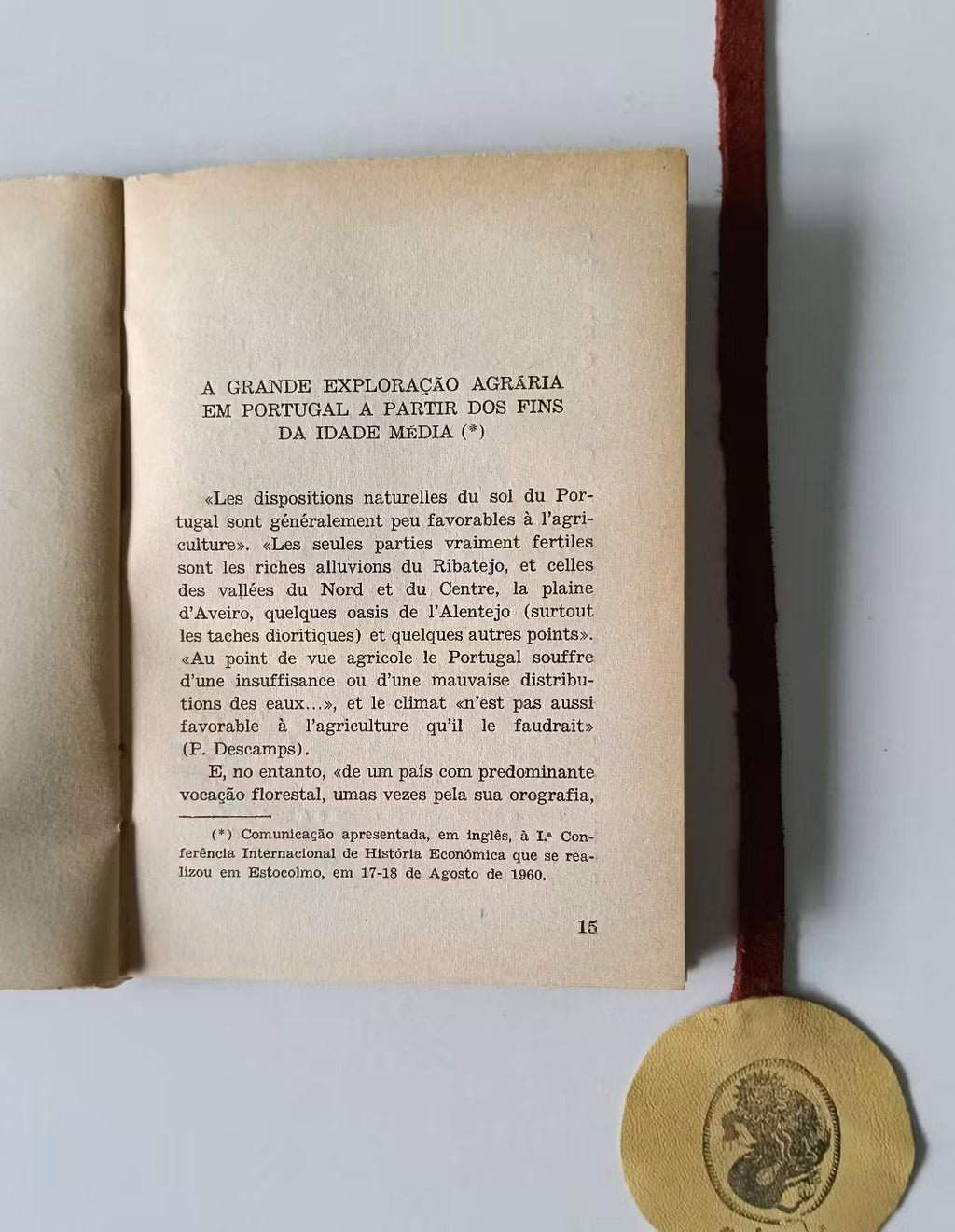 RAU (Virgínia). - ESTUDOS DE HISTÓRIA ECONÓMICA
