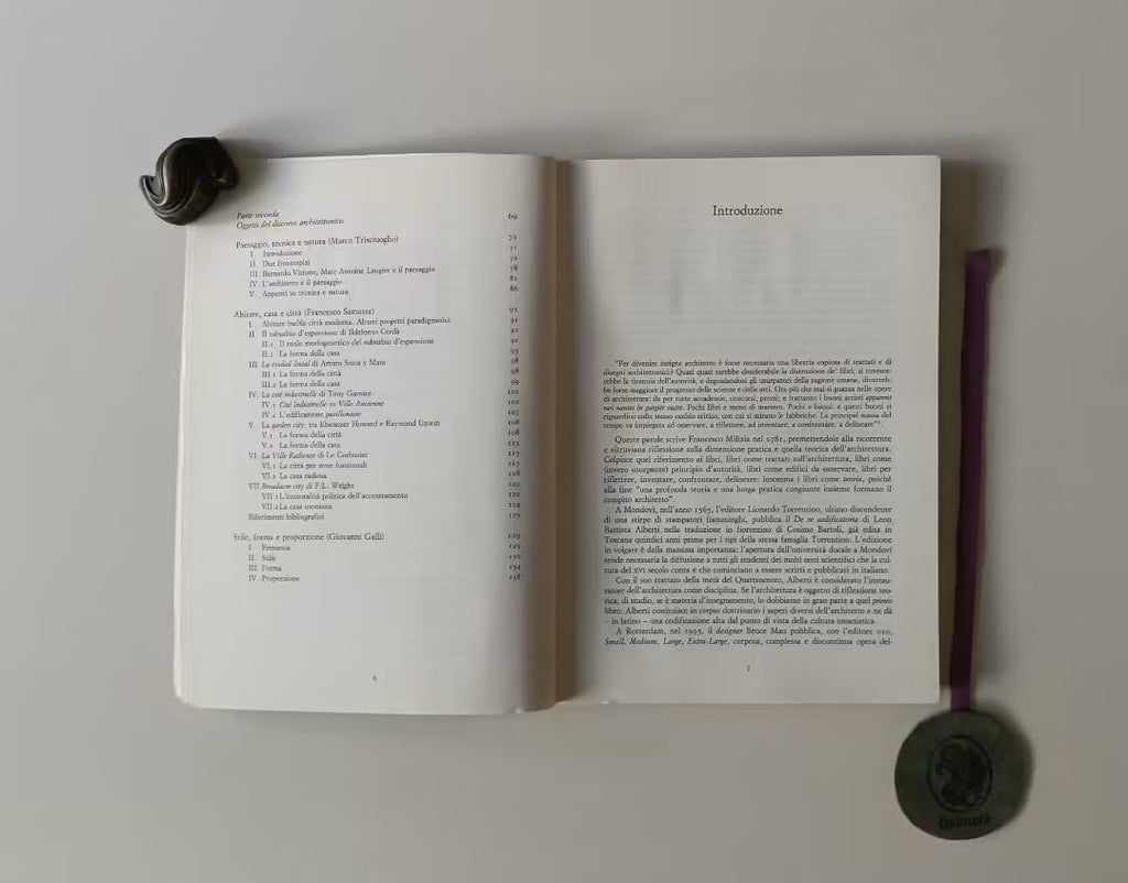 TRISCIUOGLIO (Marco). - IL MURATORE E IL LATINO: Introduzione alla teoria dell'architettura
