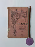 BEAURÉGARD (J.). - O AZAR E AS SUAS LEIS. A estatística, os jogos de azar, o cálculo das probabilidades e a Roleta pelo Método Dolivaes