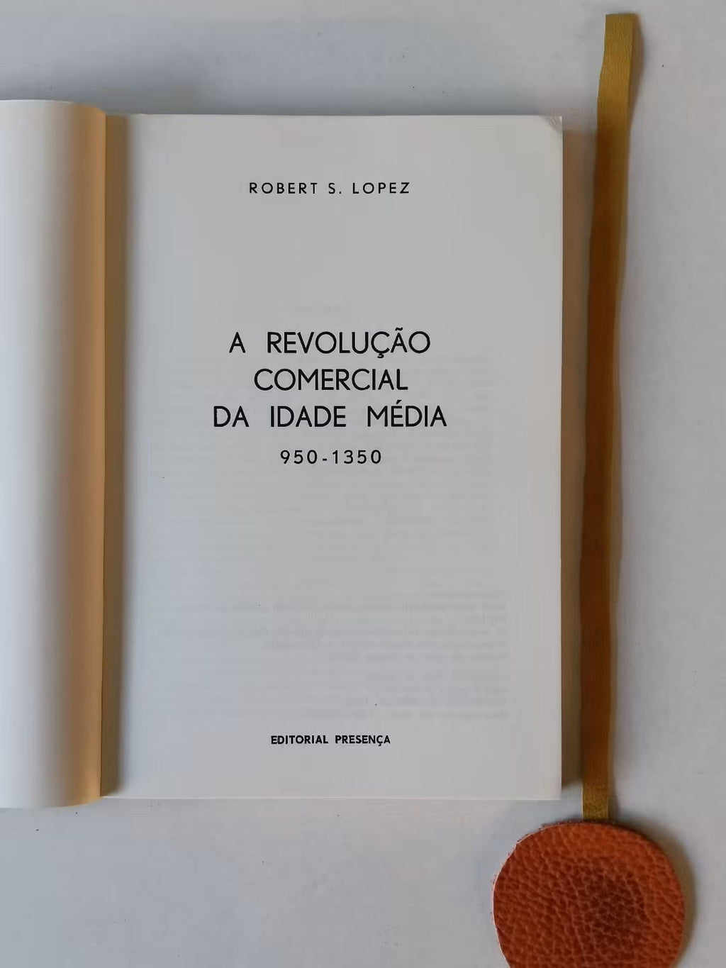 LOPEZ ( Robert S. ). - A REVOLUÇÃO COMERCIAL DA IDADE MÉDIA 950-1350