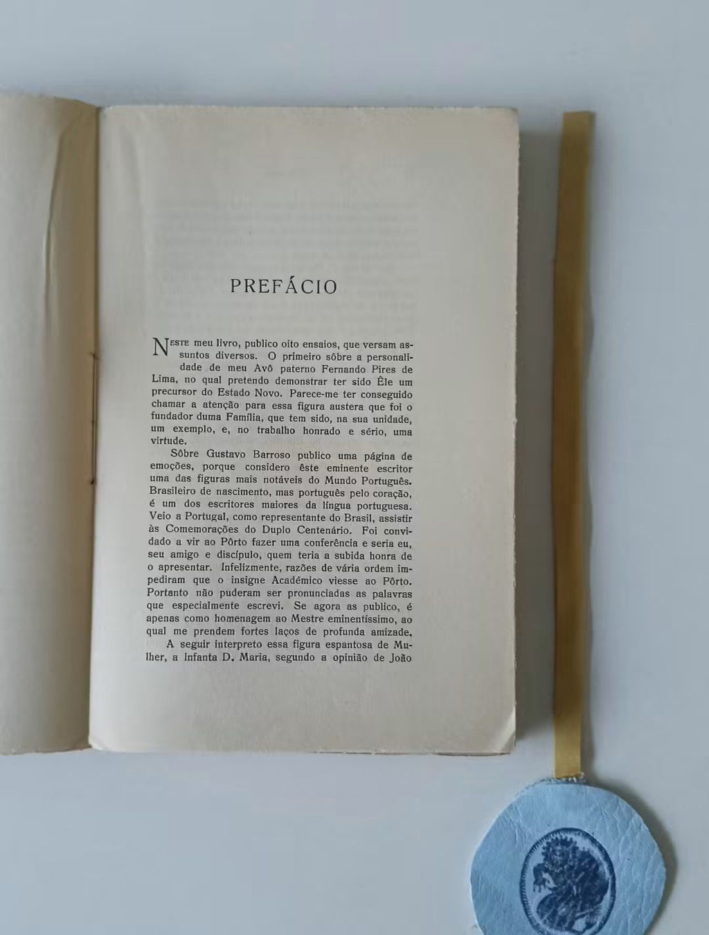 LIMA (Fernando de Castro Pires de). - ENSAIOS
