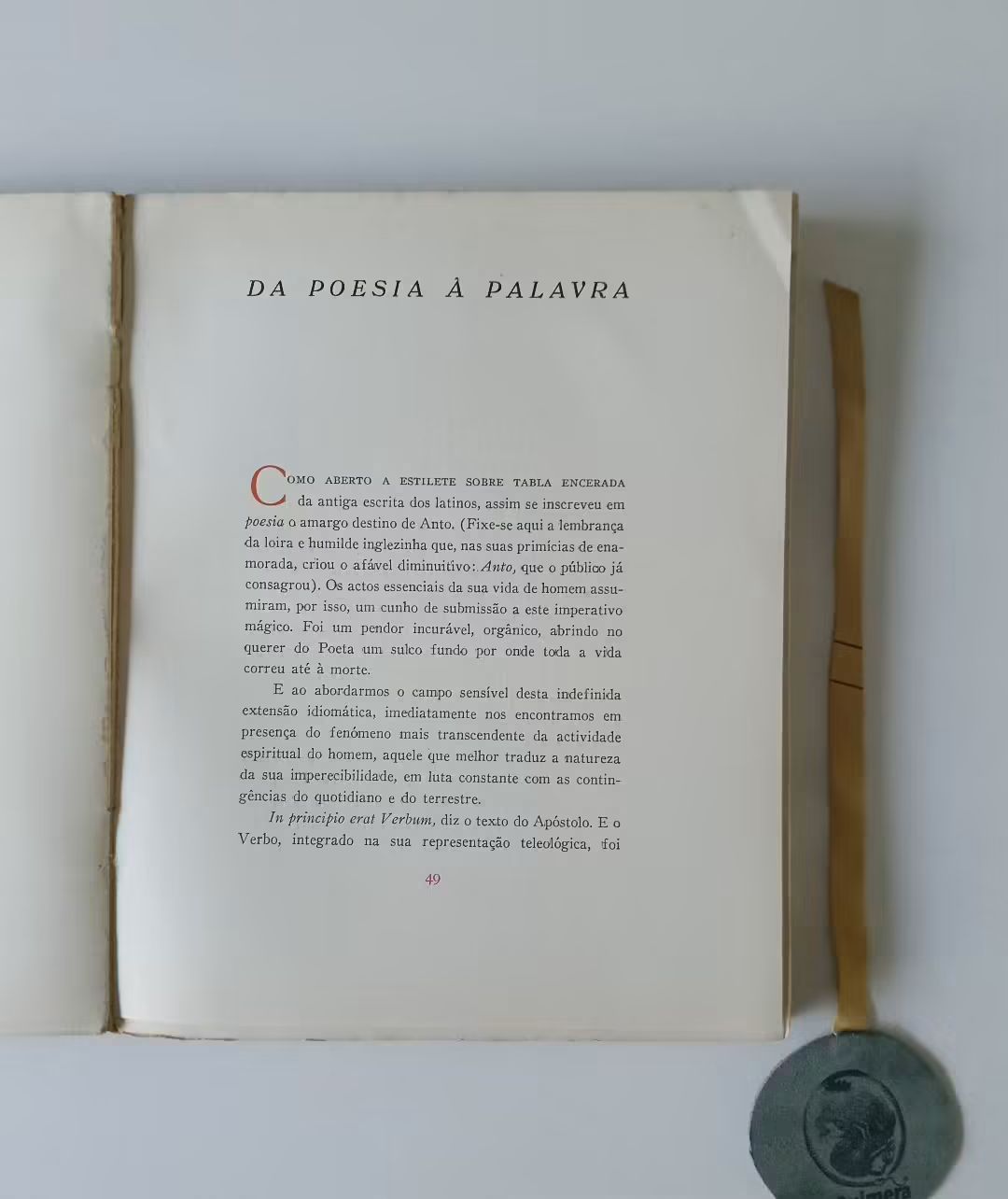 CÉRTIMA (António de). - NOTÍCIAS DE ANTO E DE PURINHA, António Nobre ou a poesia sob o signo da morte e do amor