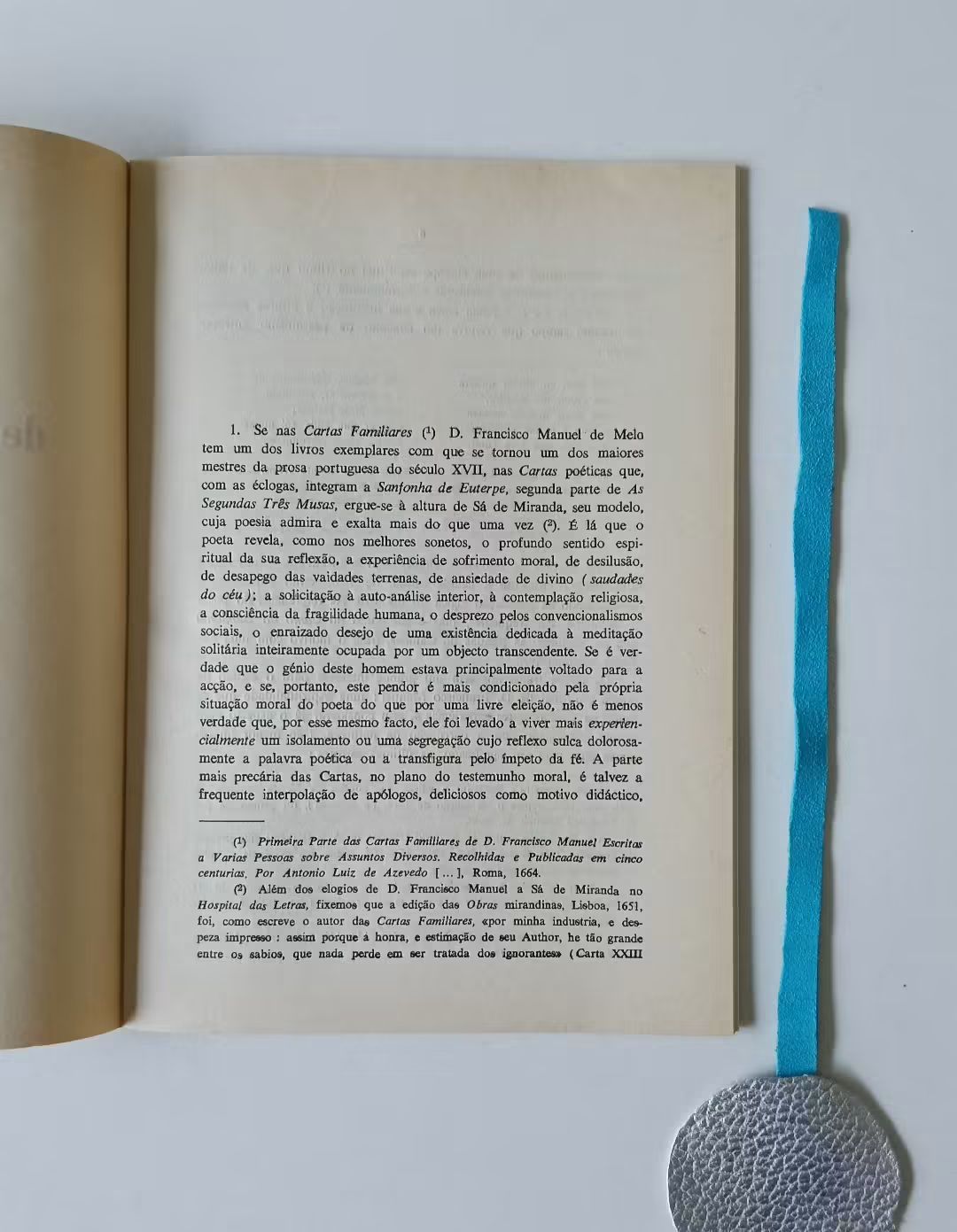 MARTINS (José de Pina). - A POESIA, de D. Francisco Manuel de Melo