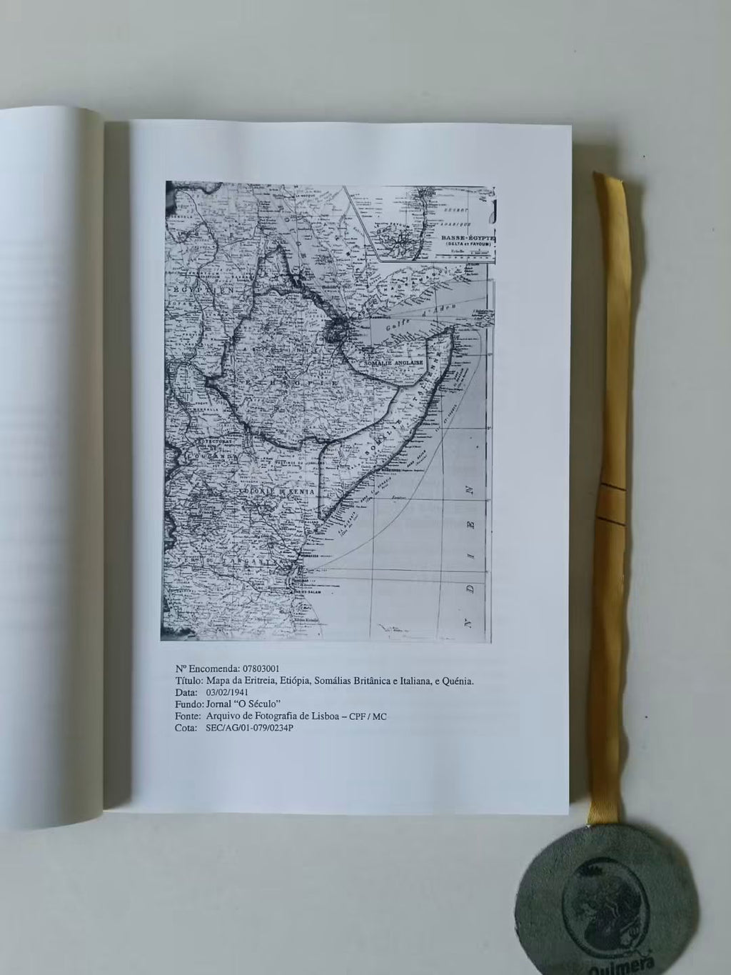 RAPOSO (Maria Antonieta Gomes). - A INVASÃO DA ETIÓPIA EM 1935 VISTO PELA DIPLOMACIA PORTUGUESA