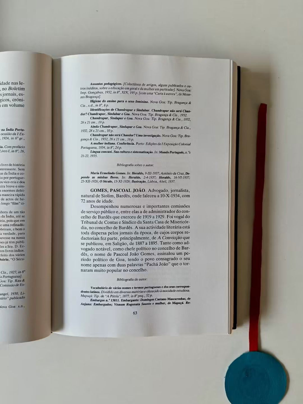 COSTA (Aleixo Manuel da). - DICIONÁRIO DE LITERATURA GOESA