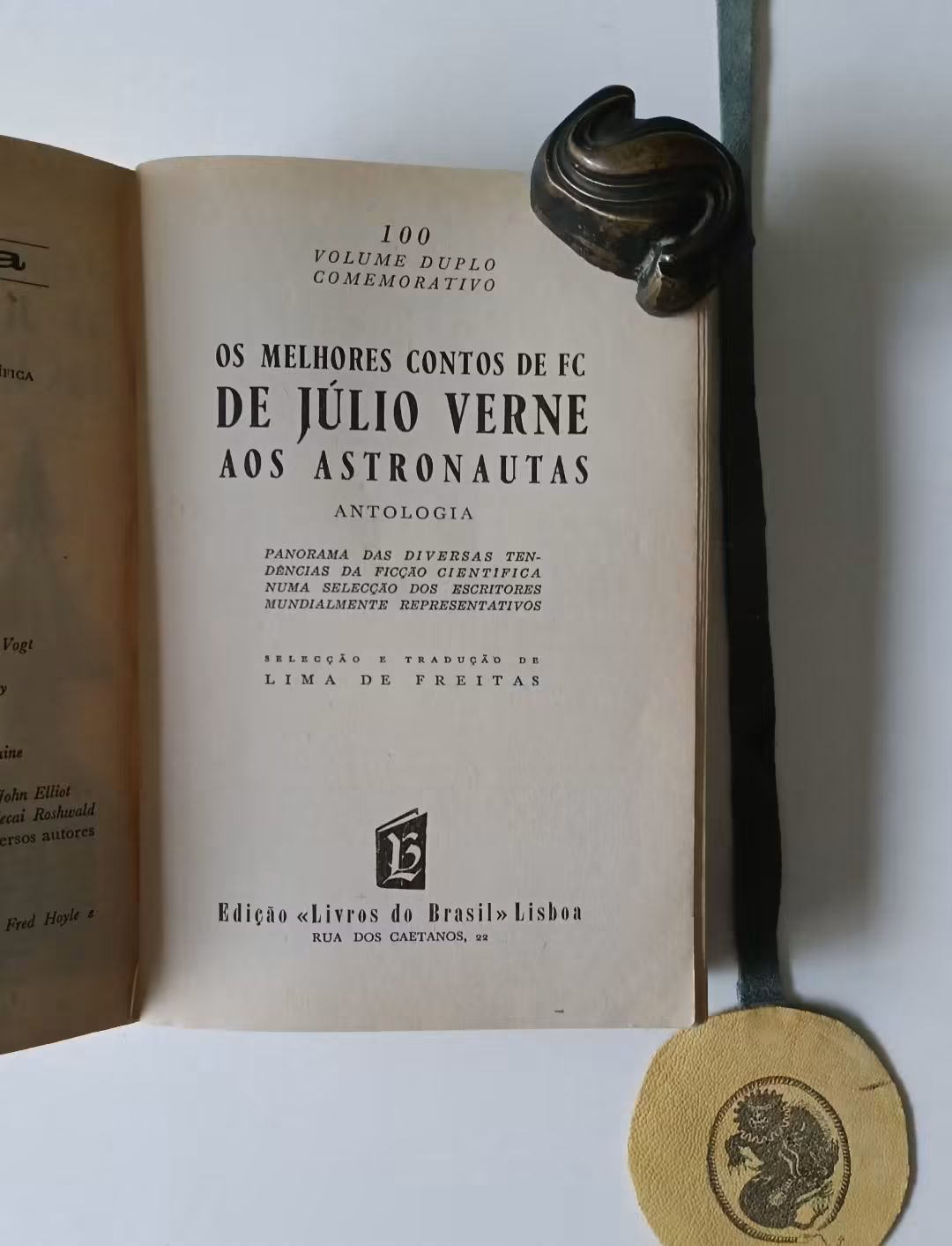 AA. VV. - OS MELHORES CONTOS DE FICÇÃO CIENTÍFICA DE JÚLIO VERNE AOS ASTRONAUTAS, Antologia